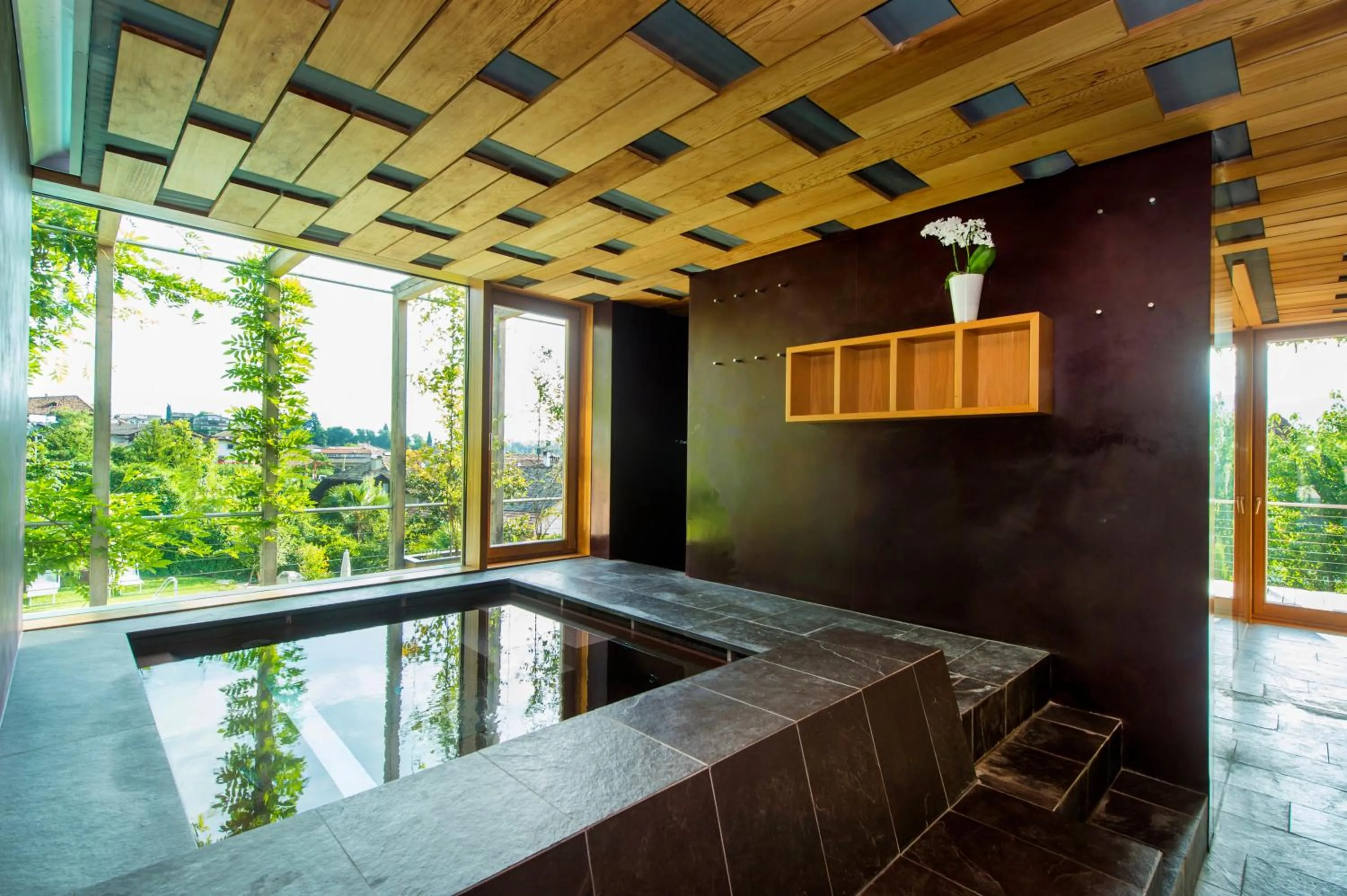 Spa and wellness centre/facilities in Hotel Goldener Stern