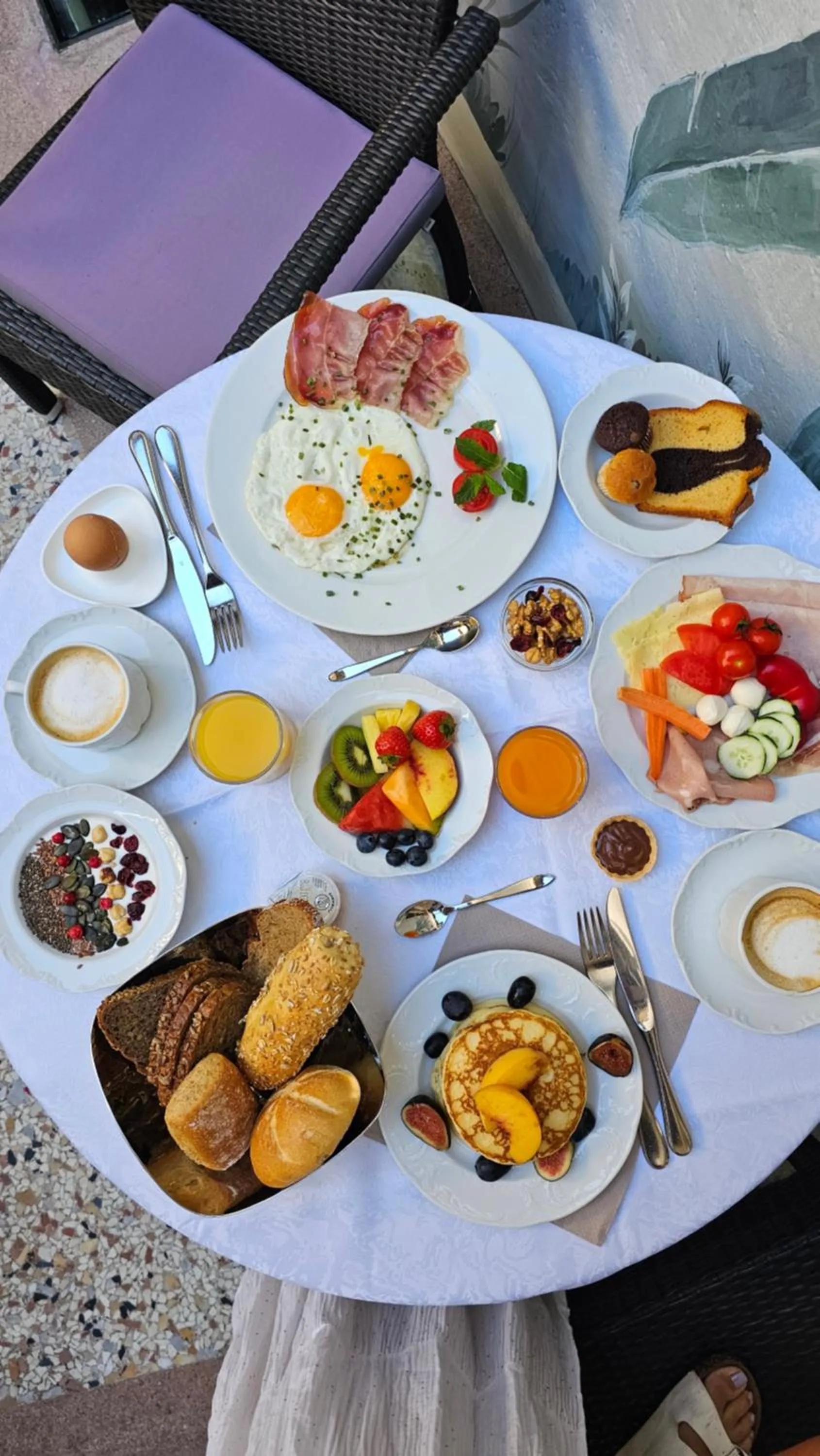 Food and drinks in Hotel Goldener Stern