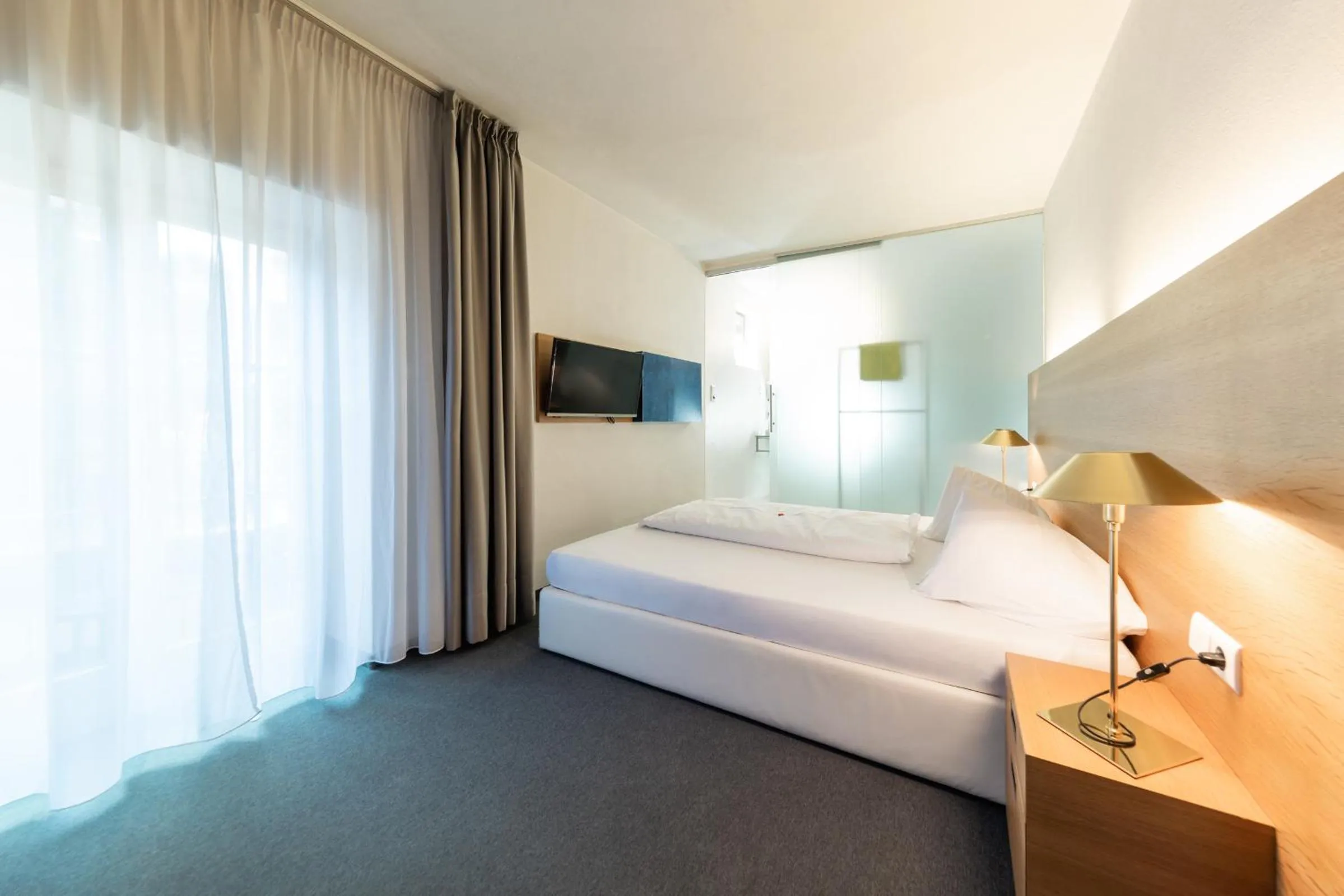 Bed in Hotel Goldener Stern