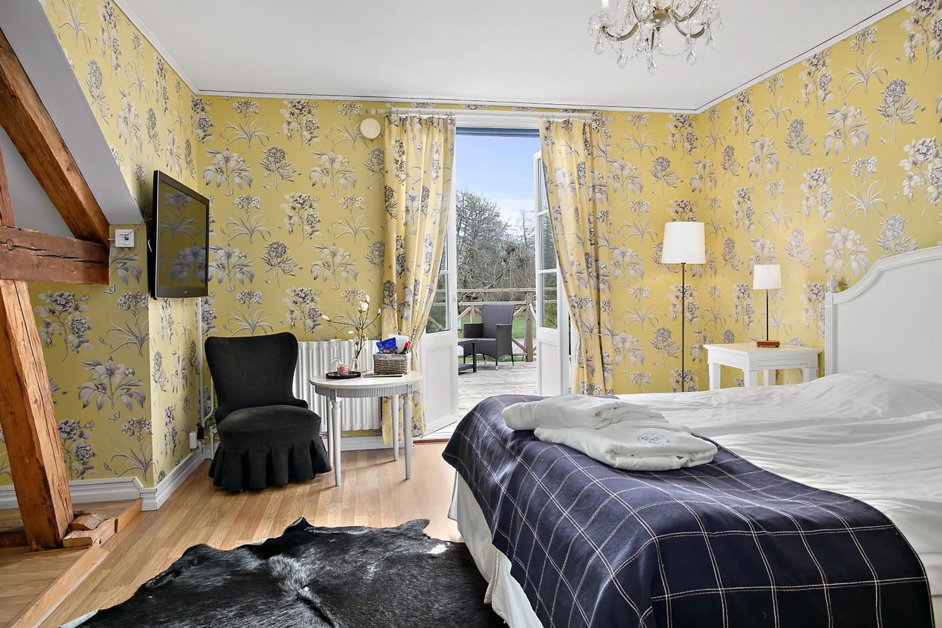 Bed in Toftaholm Herrgård