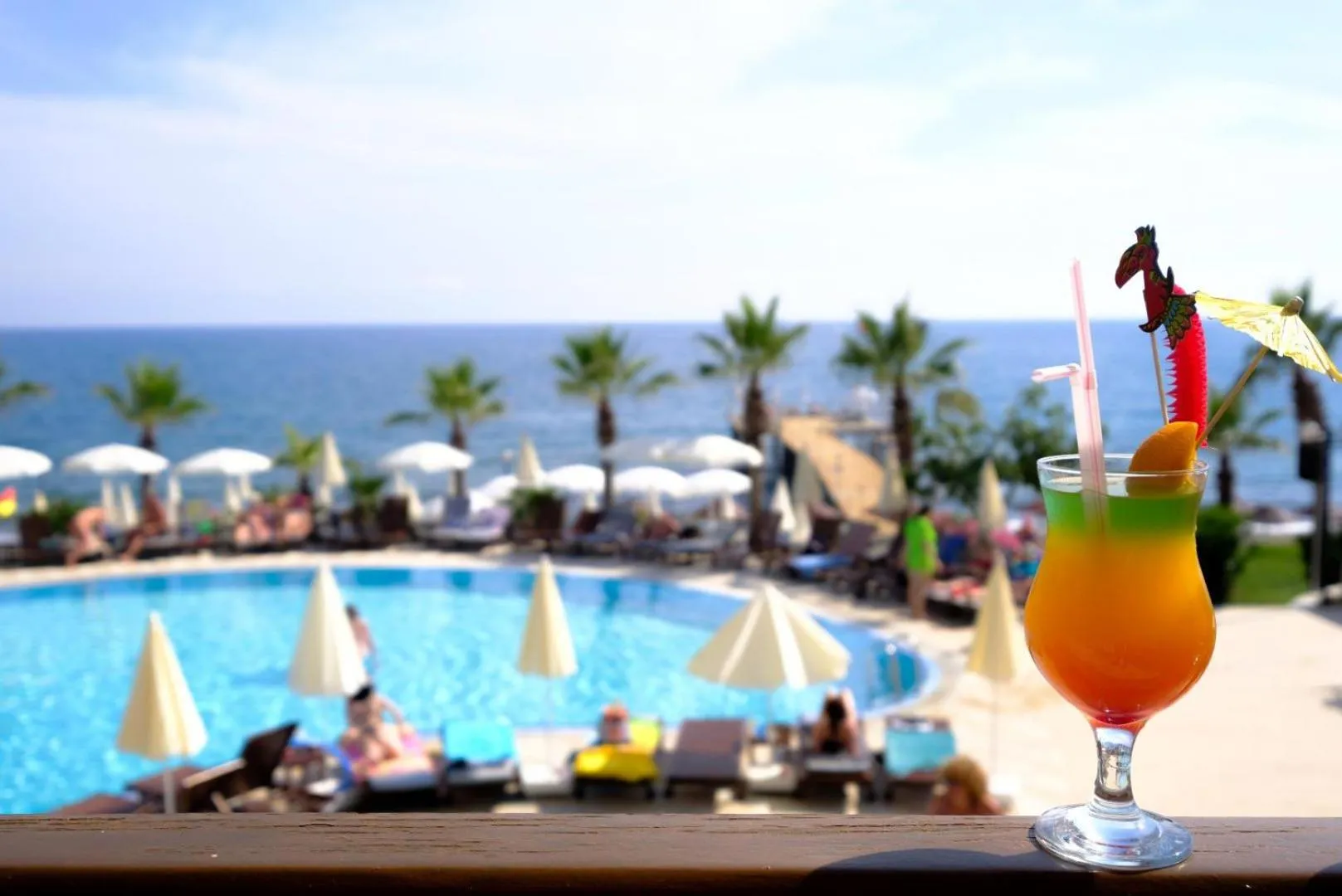 Swimming pool in Anitas Hotel