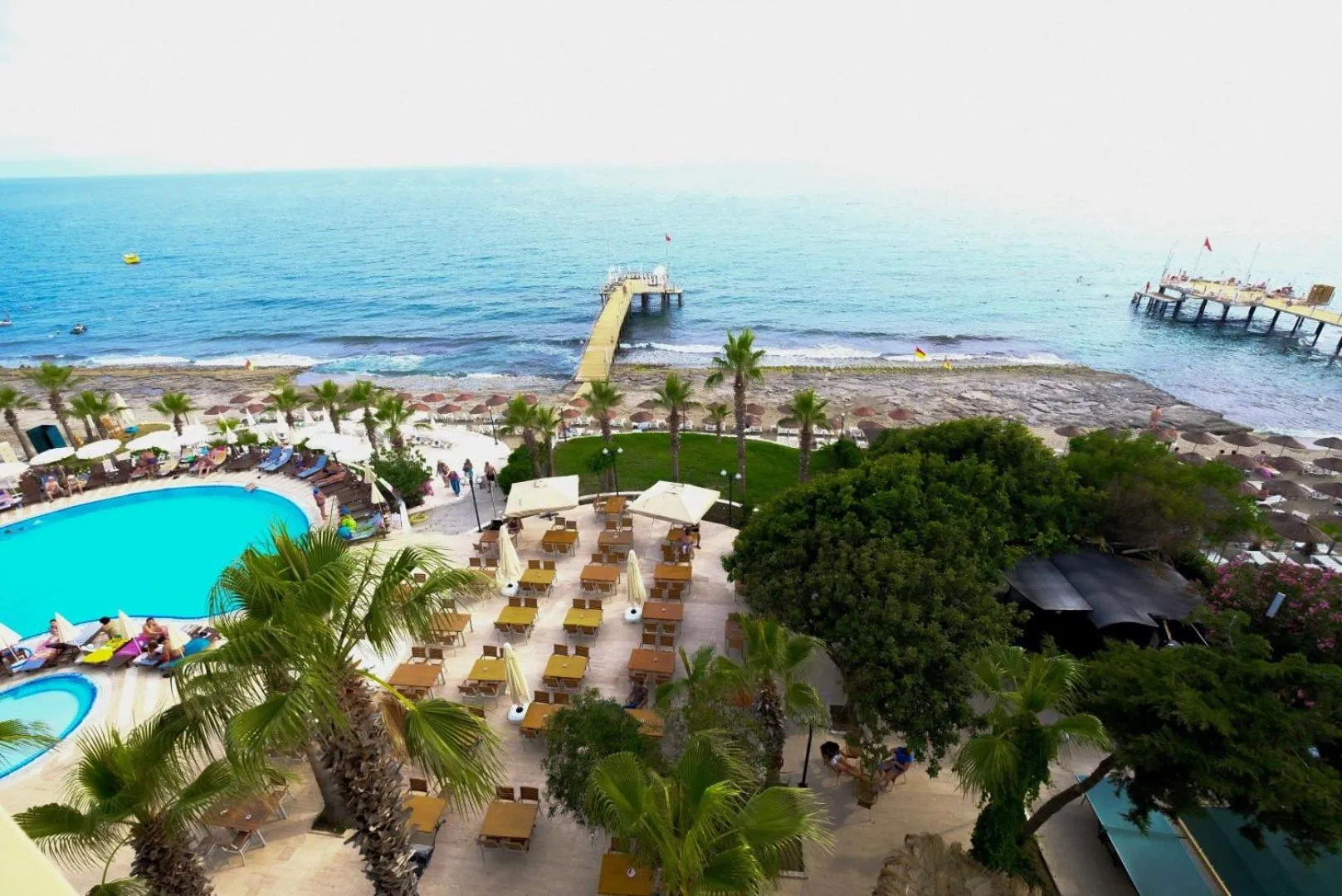 Bird's eye view in Anitas Hotel