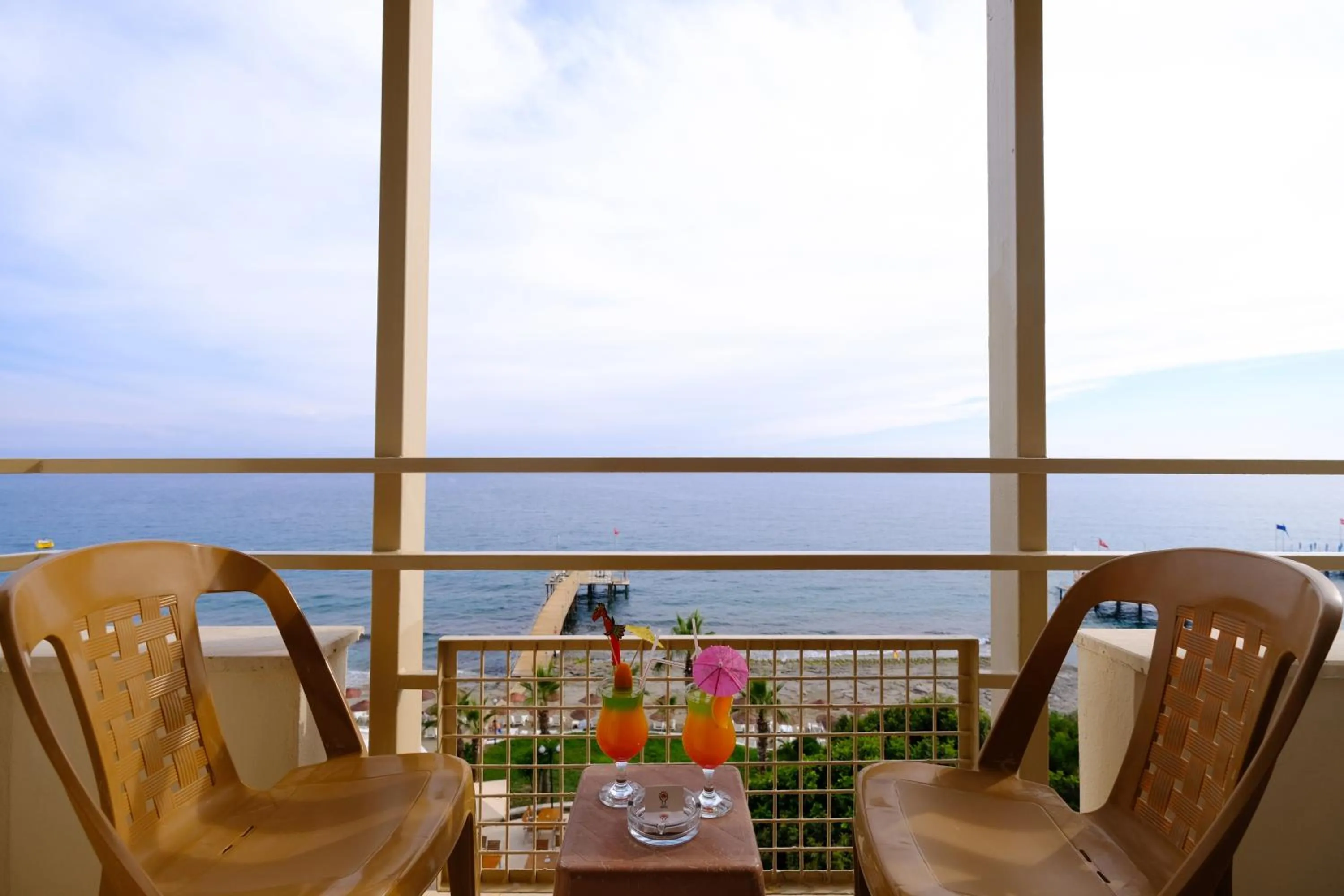 Balcony/Terrace in Anitas Hotel