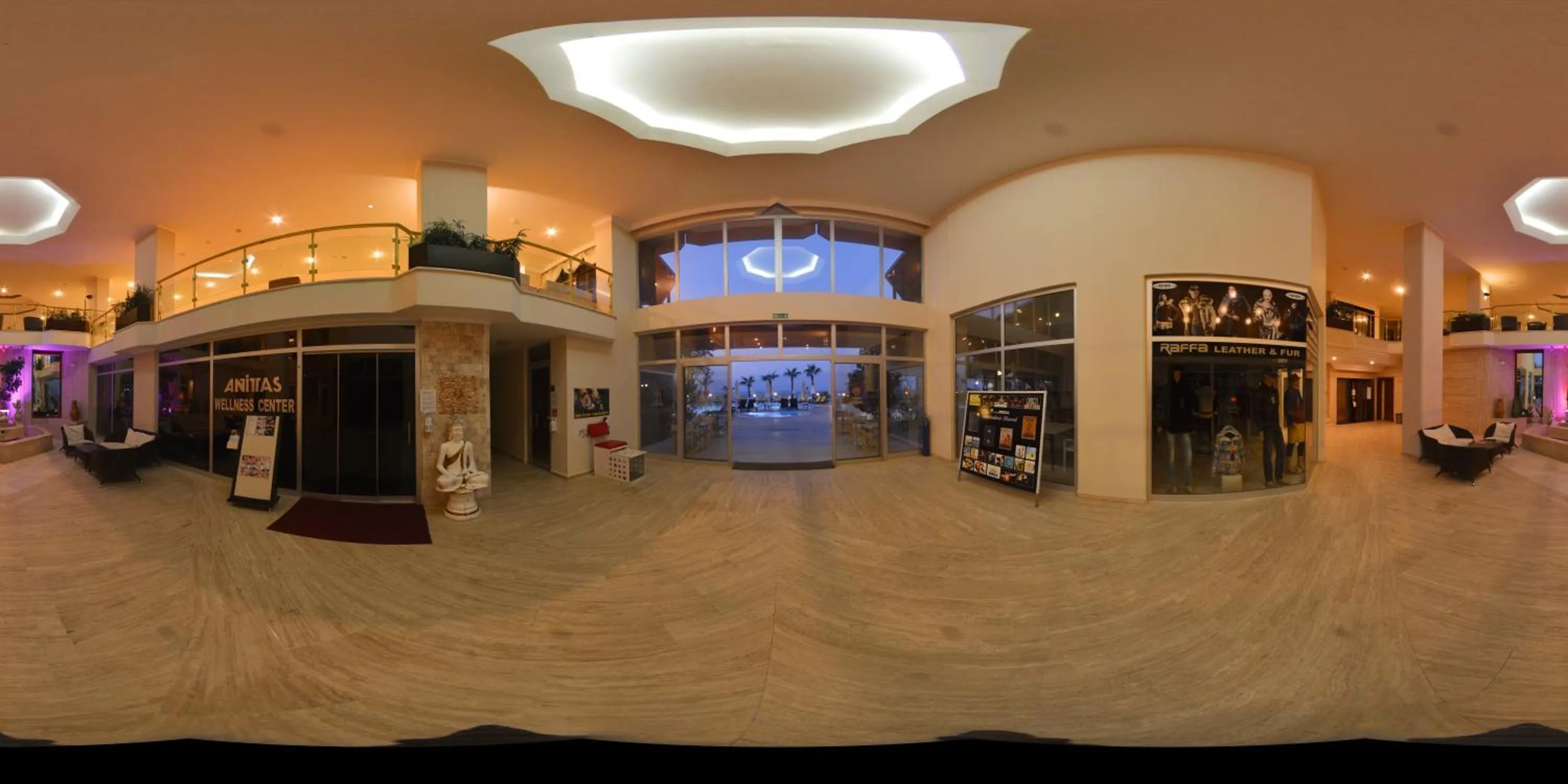 Lobby or reception in Anitas Hotel