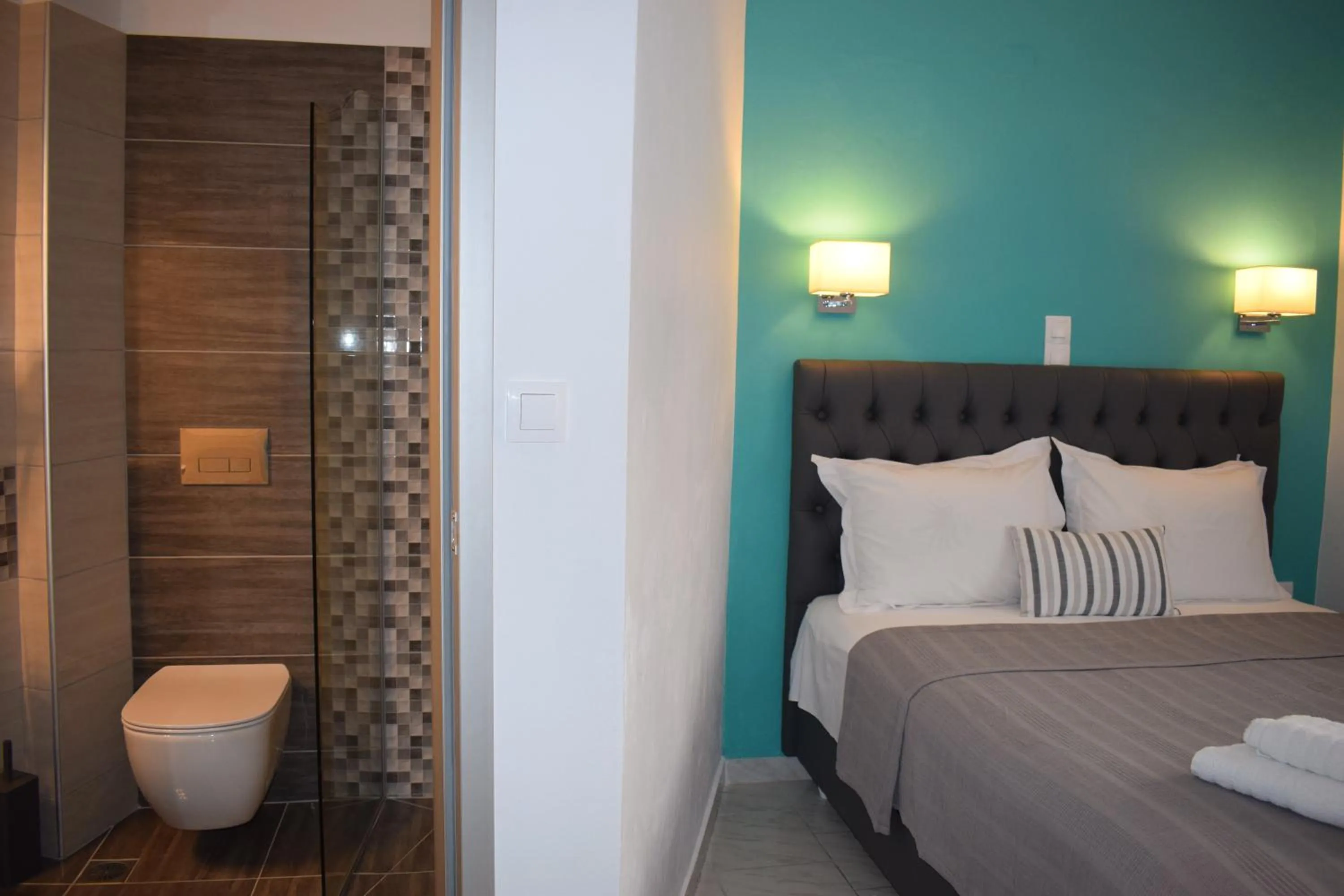 Toilet in Mirto Beach Hotel & Restaurant