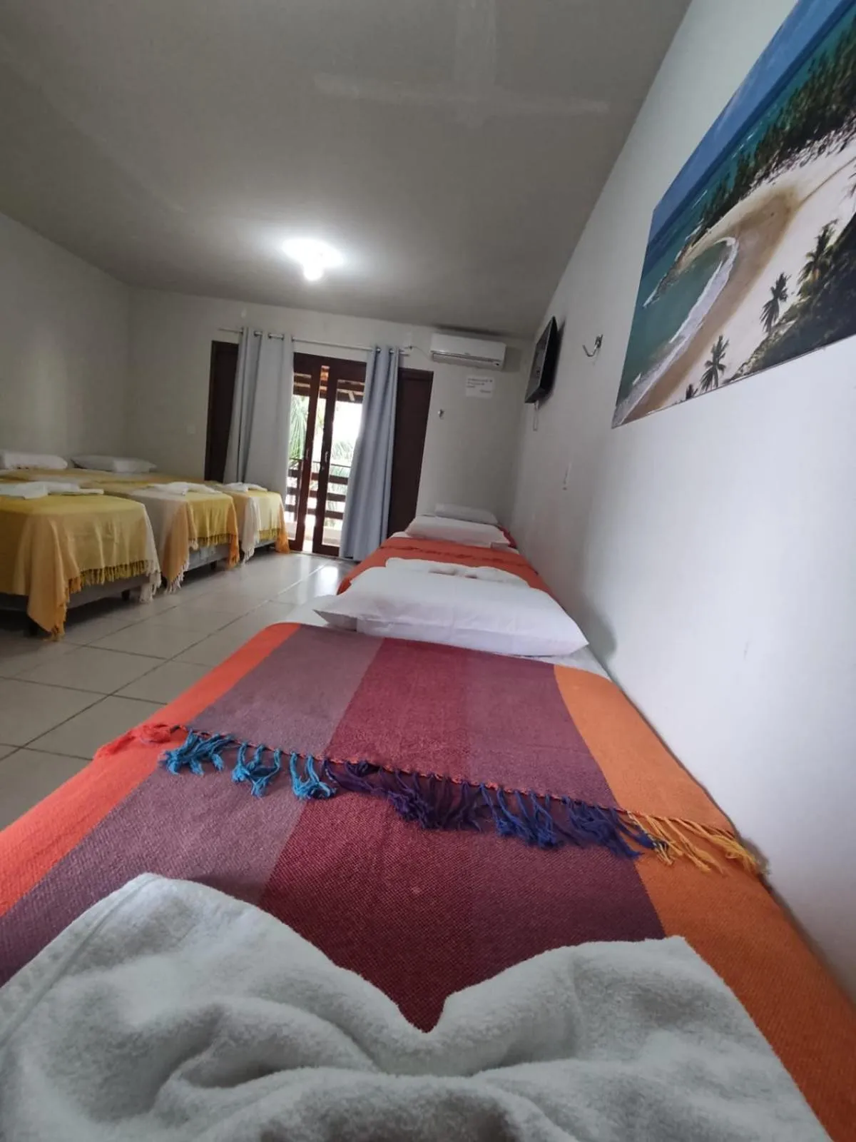Family Room with Side Sea View in Pousada Brisa Marine