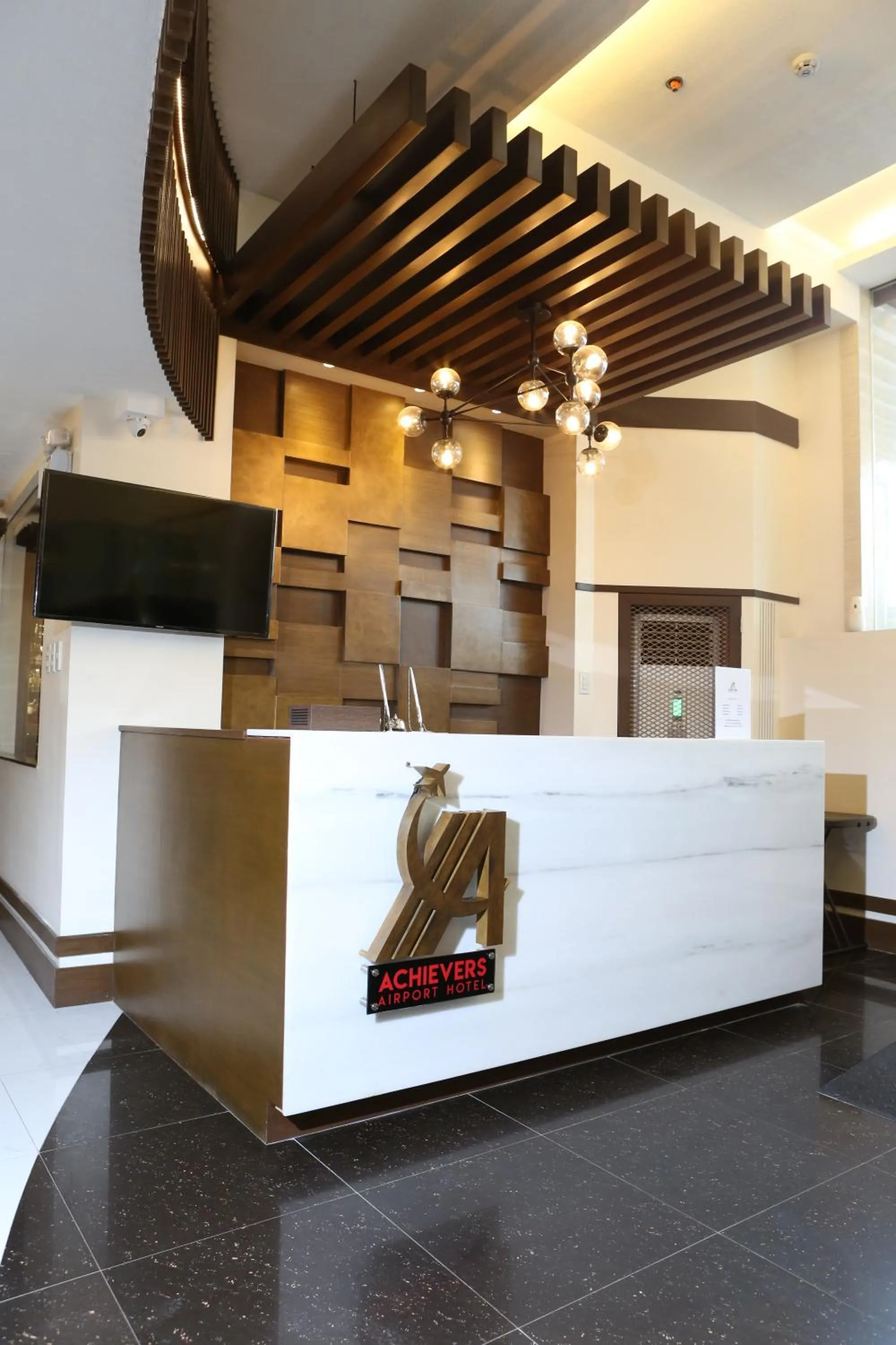 Lobby or reception in Achievers Airport Hotel