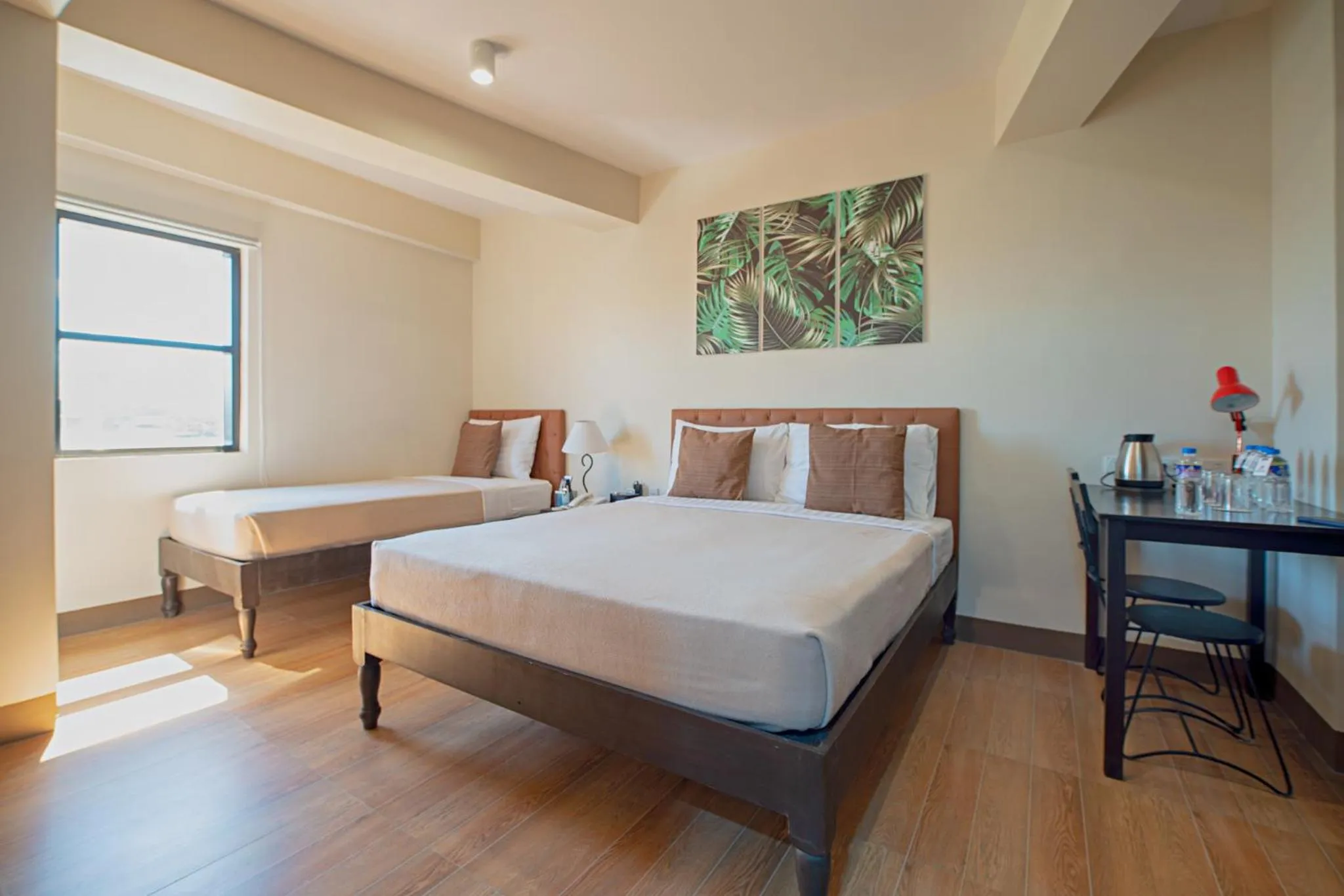 Bed in Achievers Airport Hotel