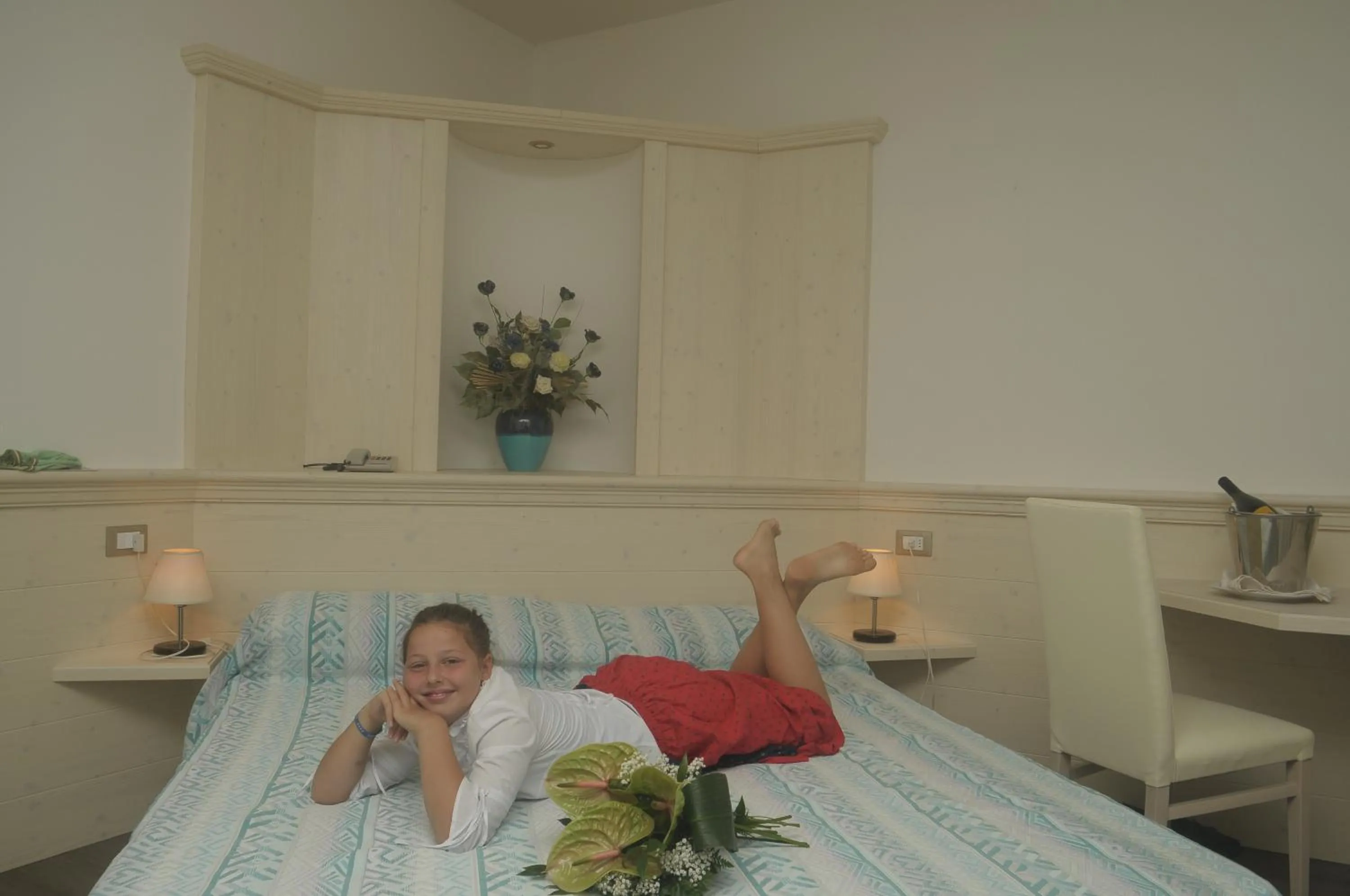 Photo of the whole room in Albergo Antica Rosa