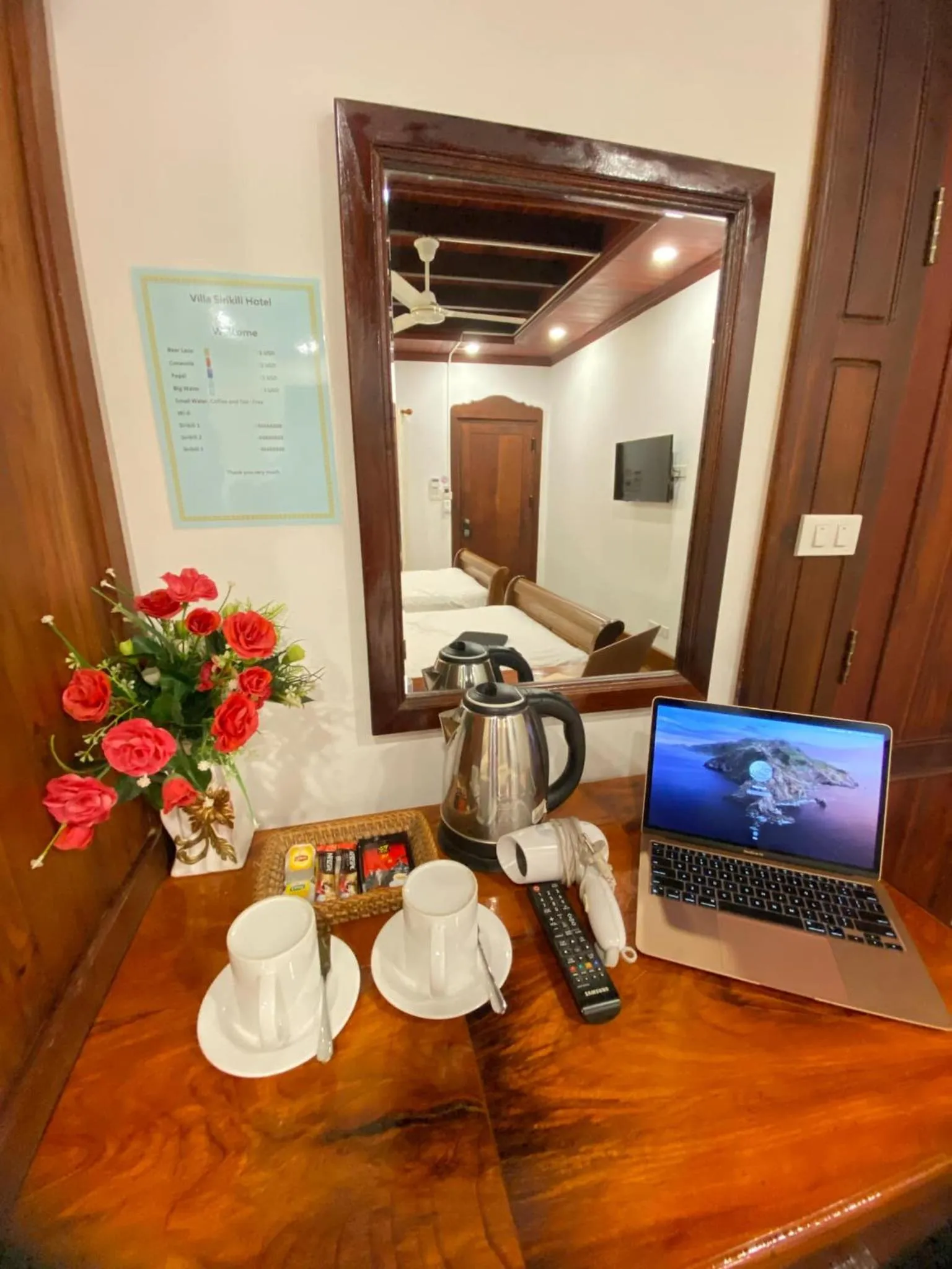 Coffee/tea facilities in Luang Prabang Villa Sirikili River View