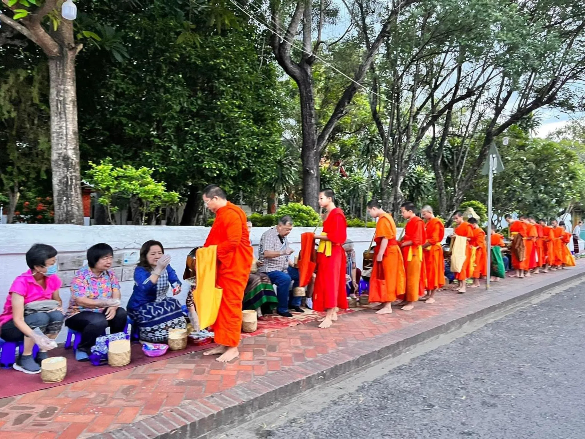 Natural landscape in Luang Prabang Villa Sirikili River View