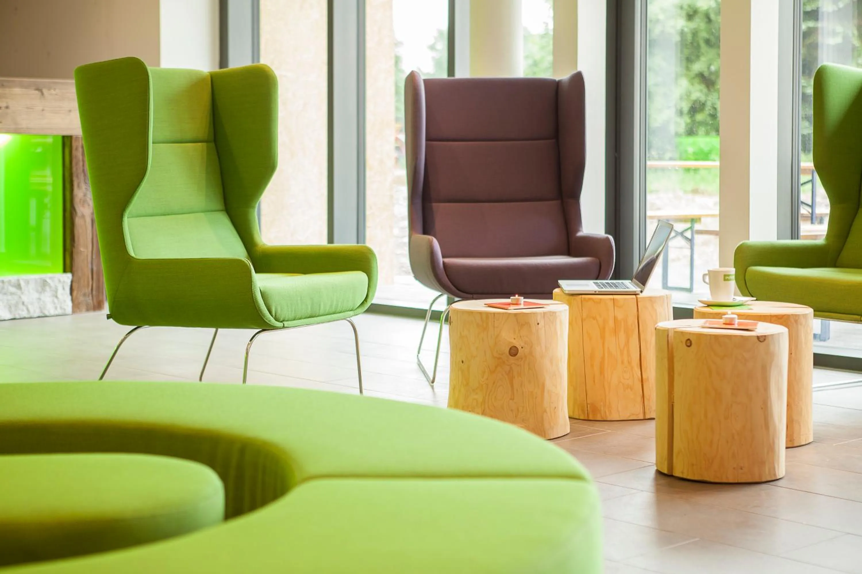 Lobby or reception in Explorer Hotel Montafon