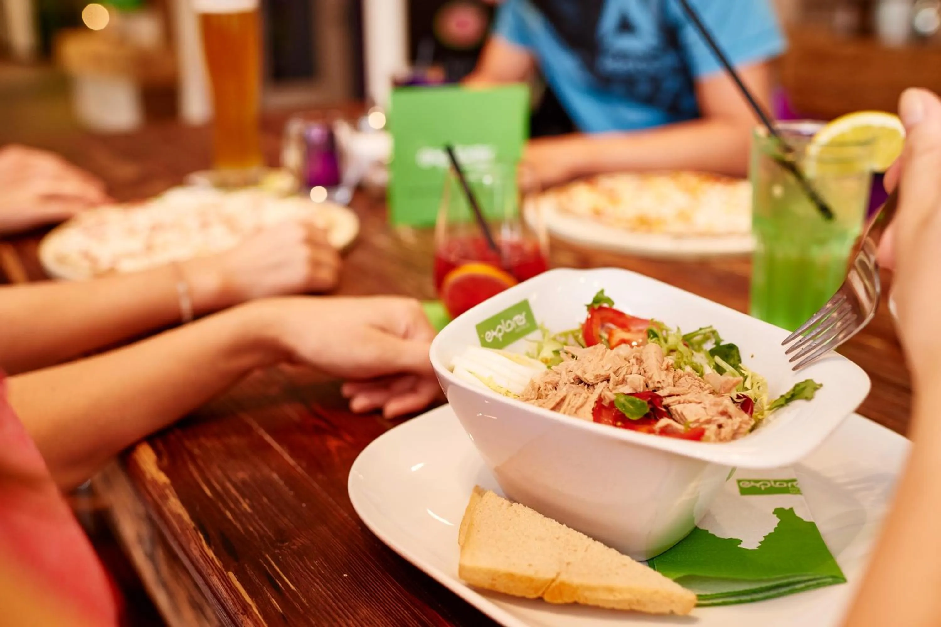 Restaurant/places to eat in Explorer Hotel Montafon