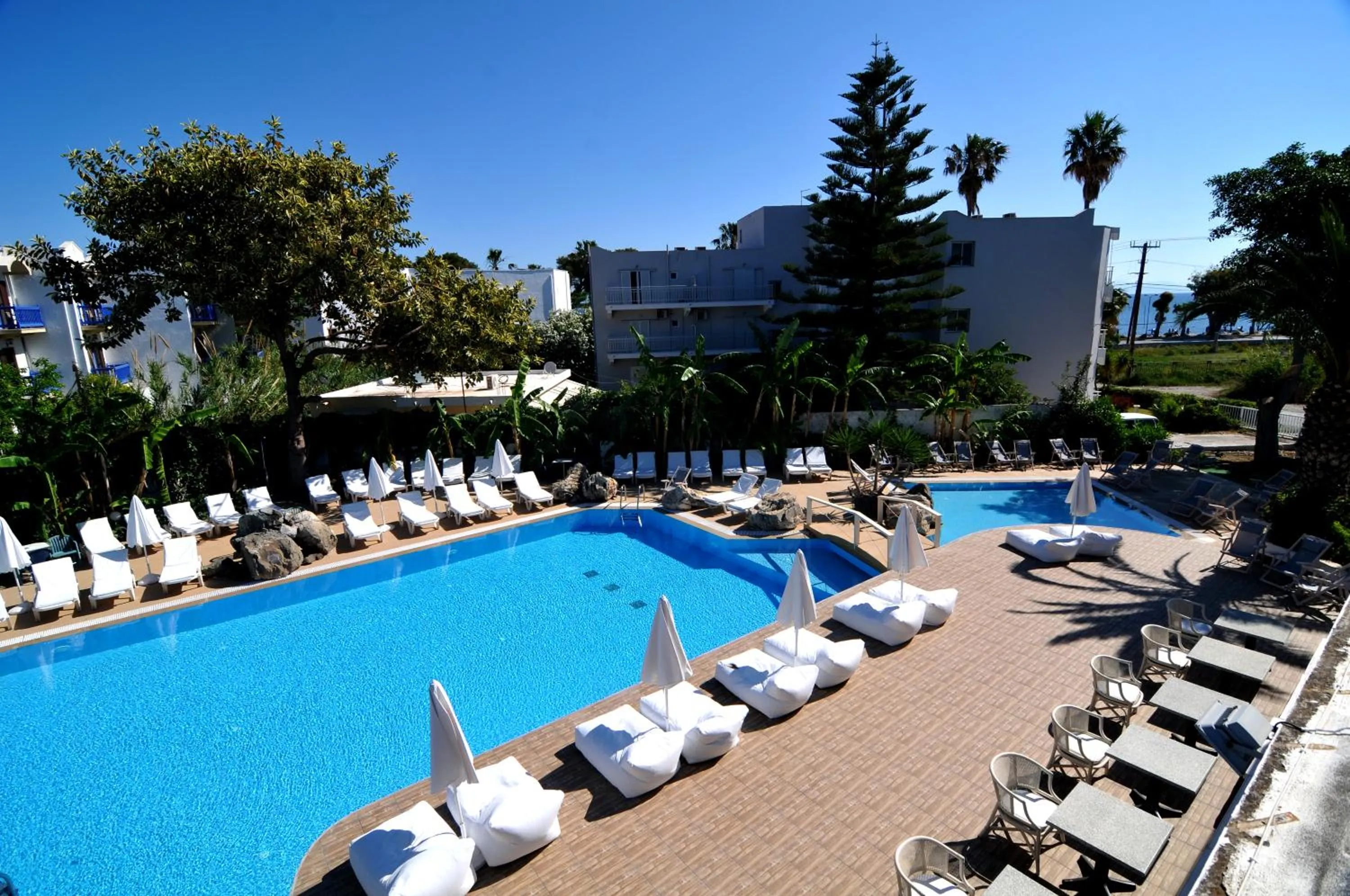 Pool view in Palm Beach Hotel - Adults only