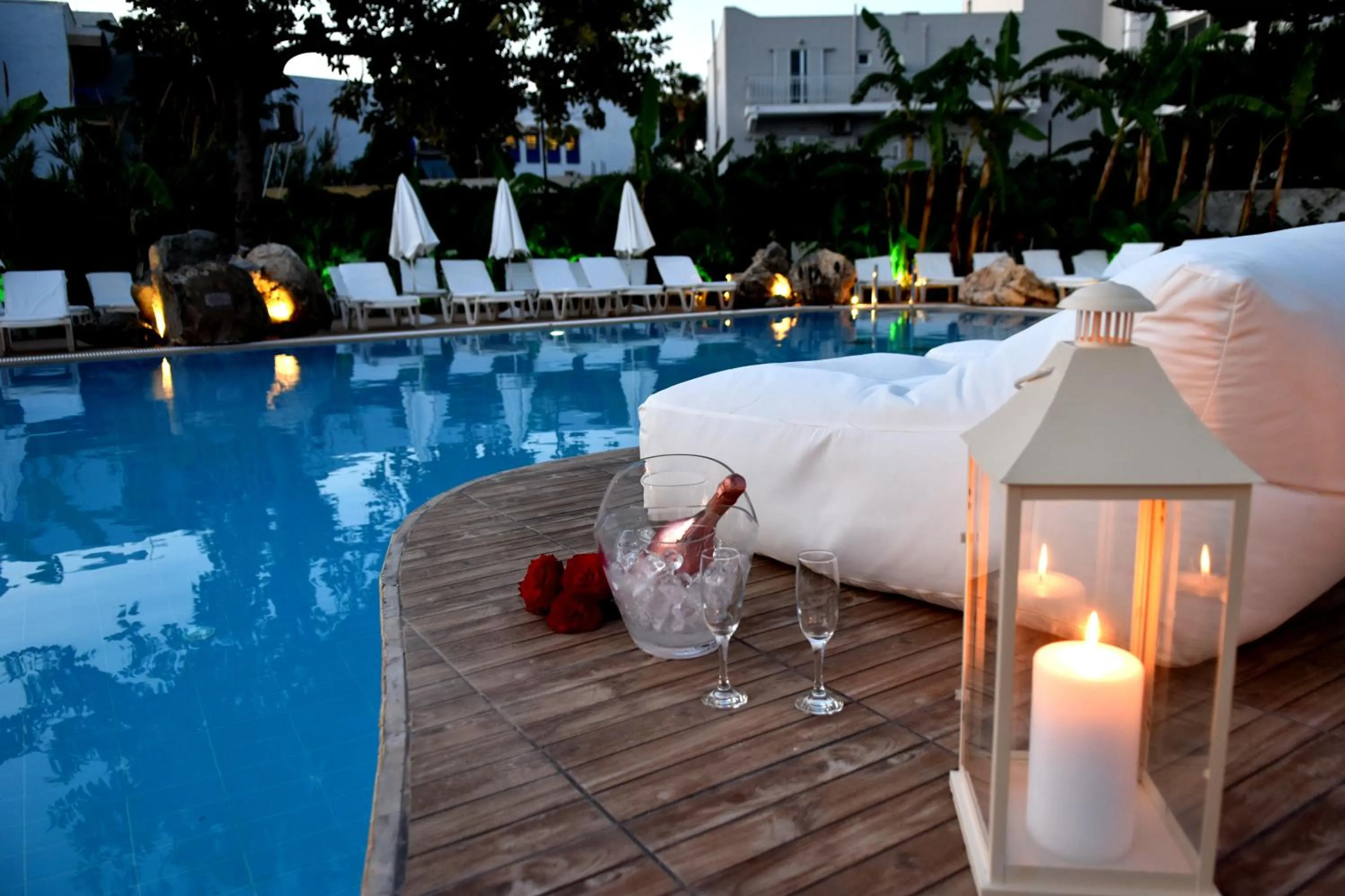 Swimming pool in Palm Beach Hotel - Adults only