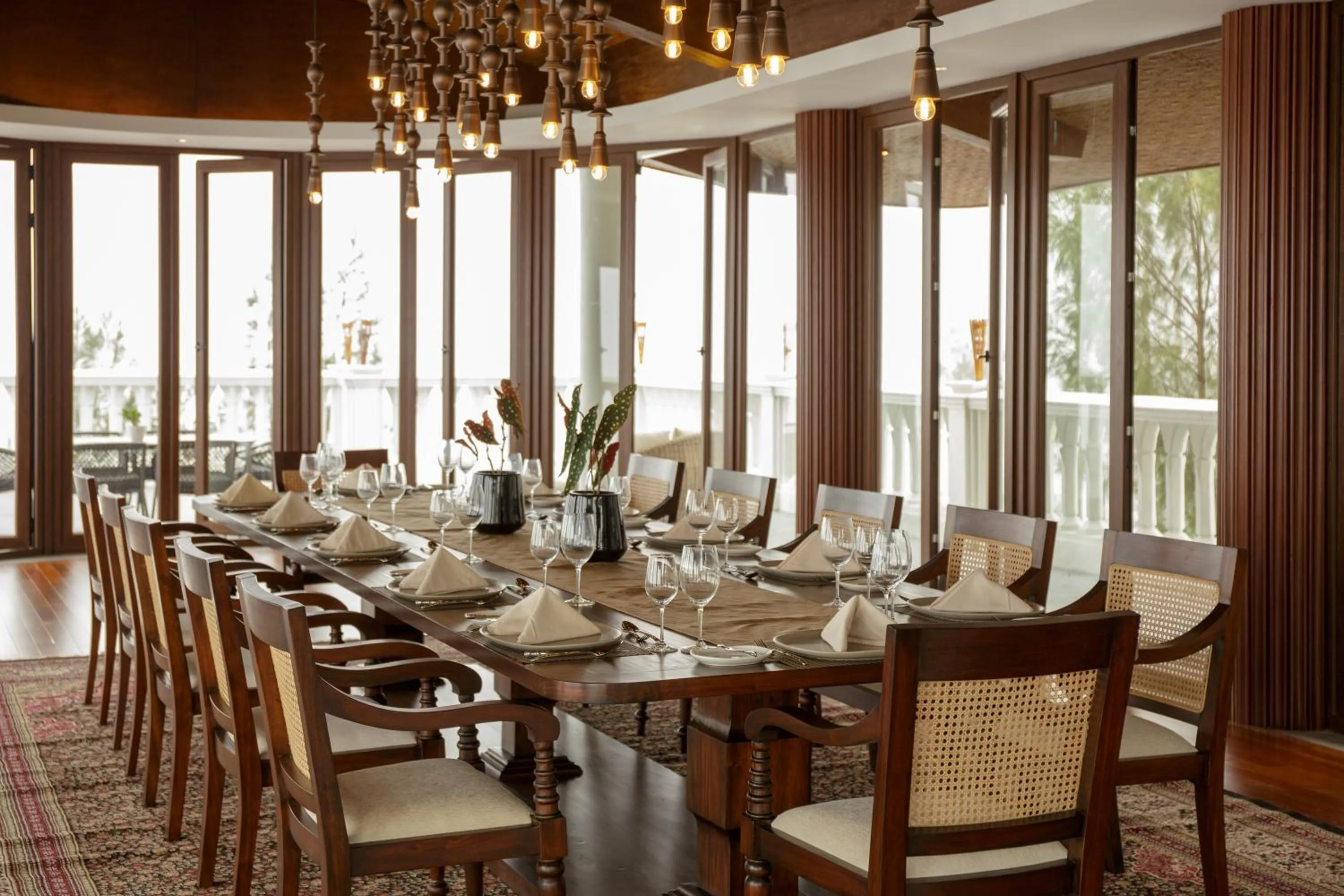 Dining area in Plataran Bromo