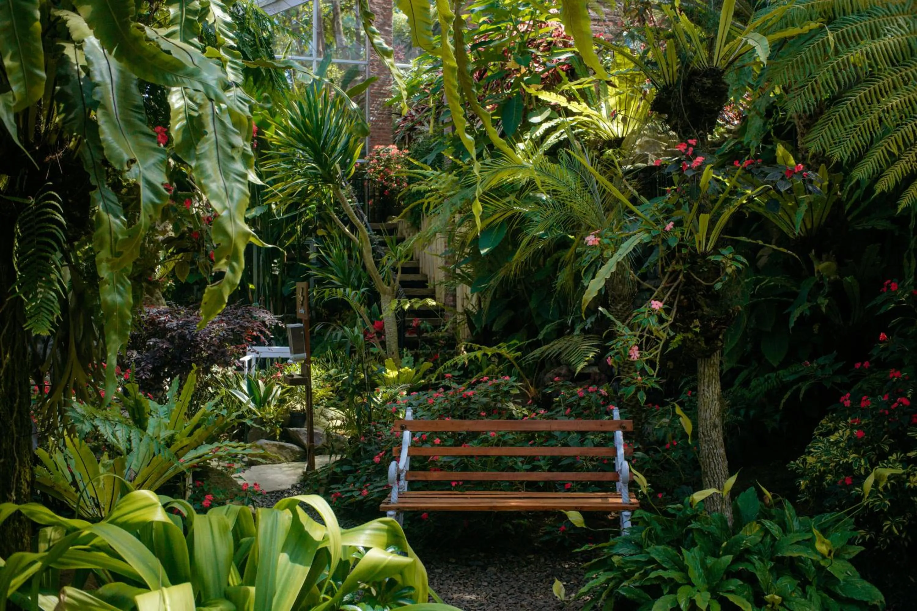Garden in Plataran Bromo
