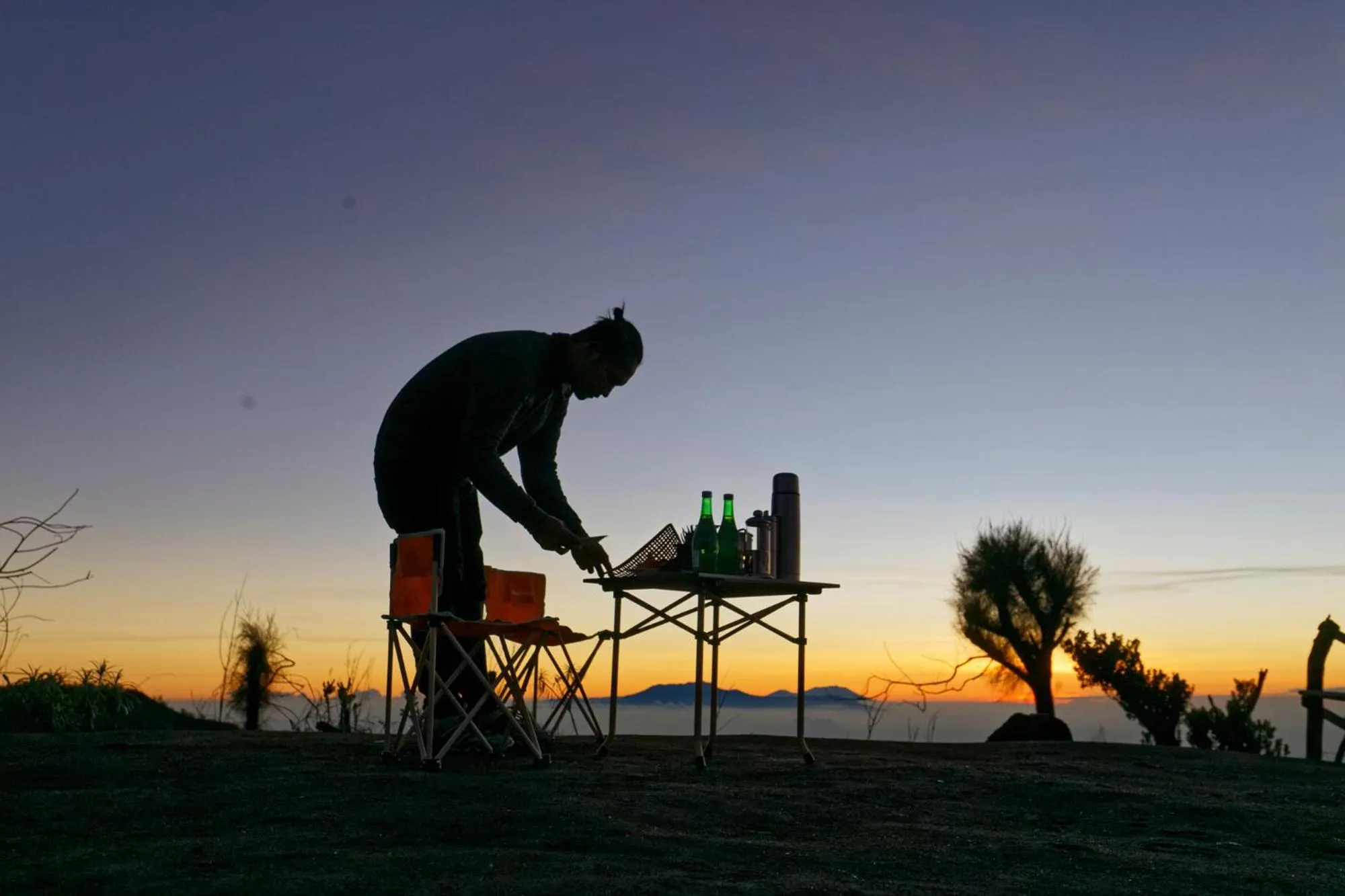Natural landscape in Plataran Bromo