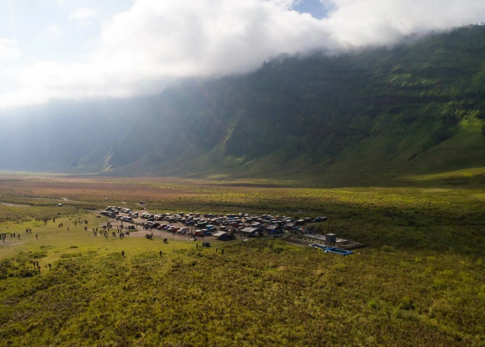 Natural landscape in Plataran Bromo