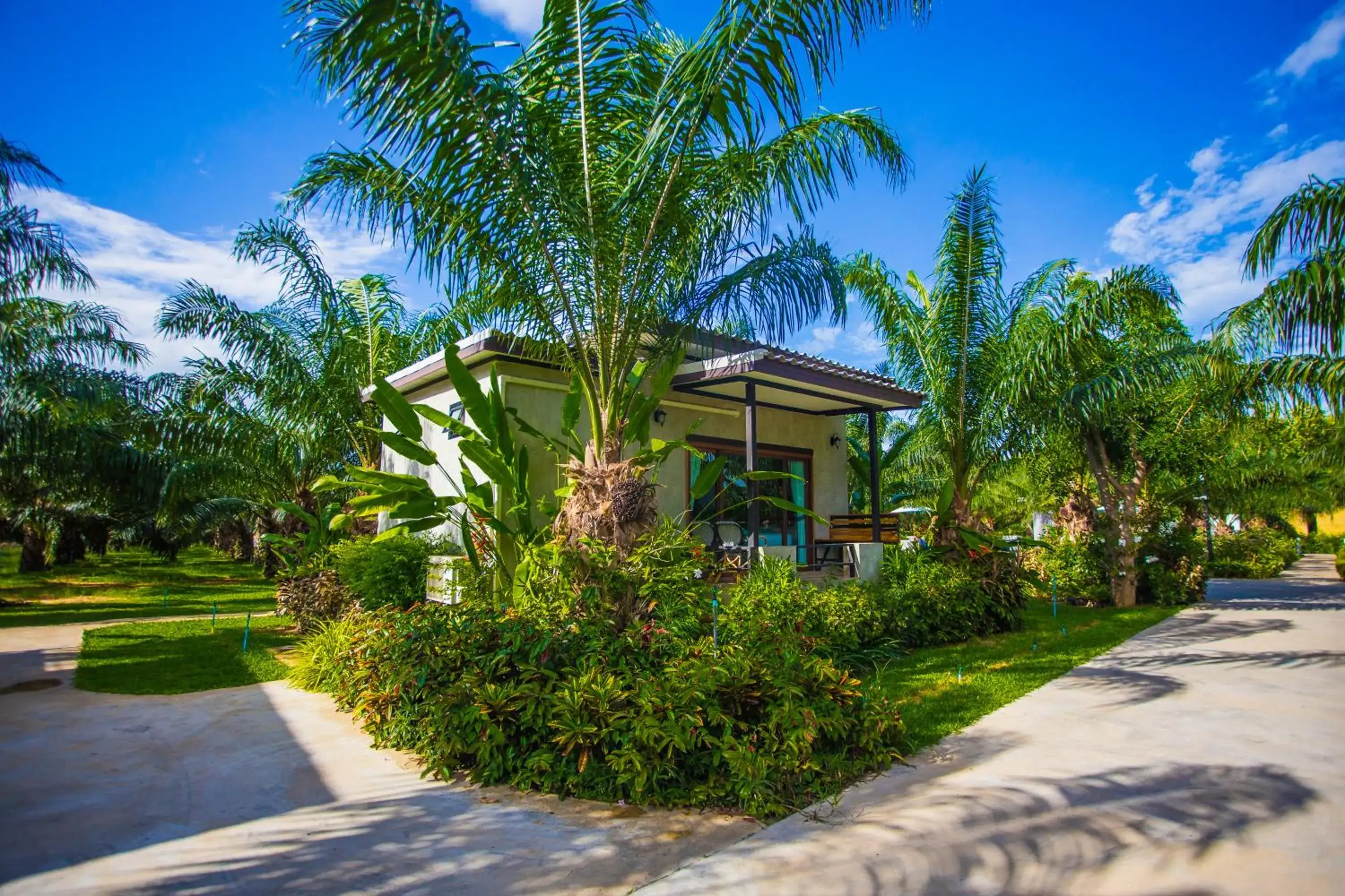 Property building in Palm Pran Resort Property building in Palm Pran Resort