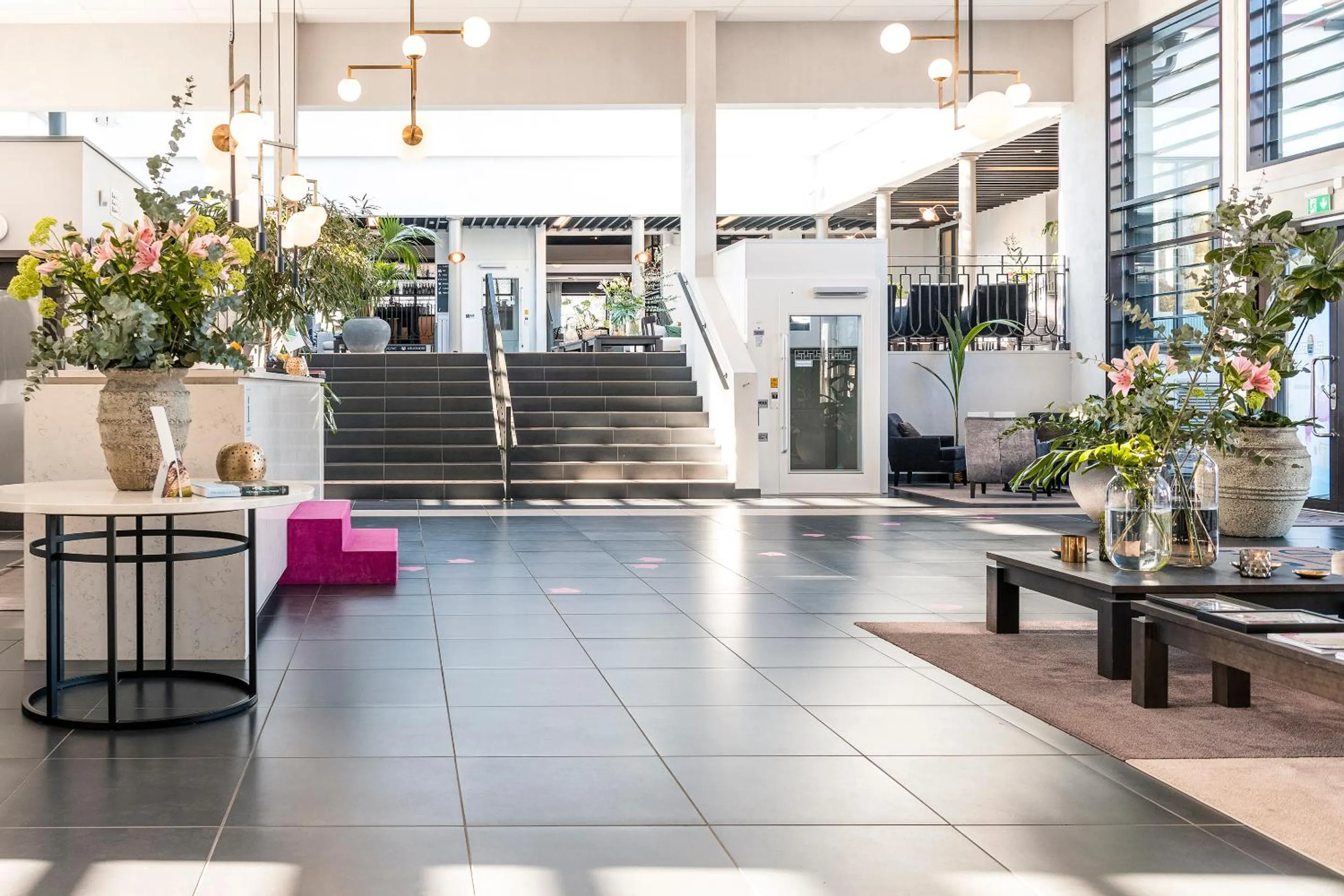 Lobby or reception in Hotel Riviera Strand