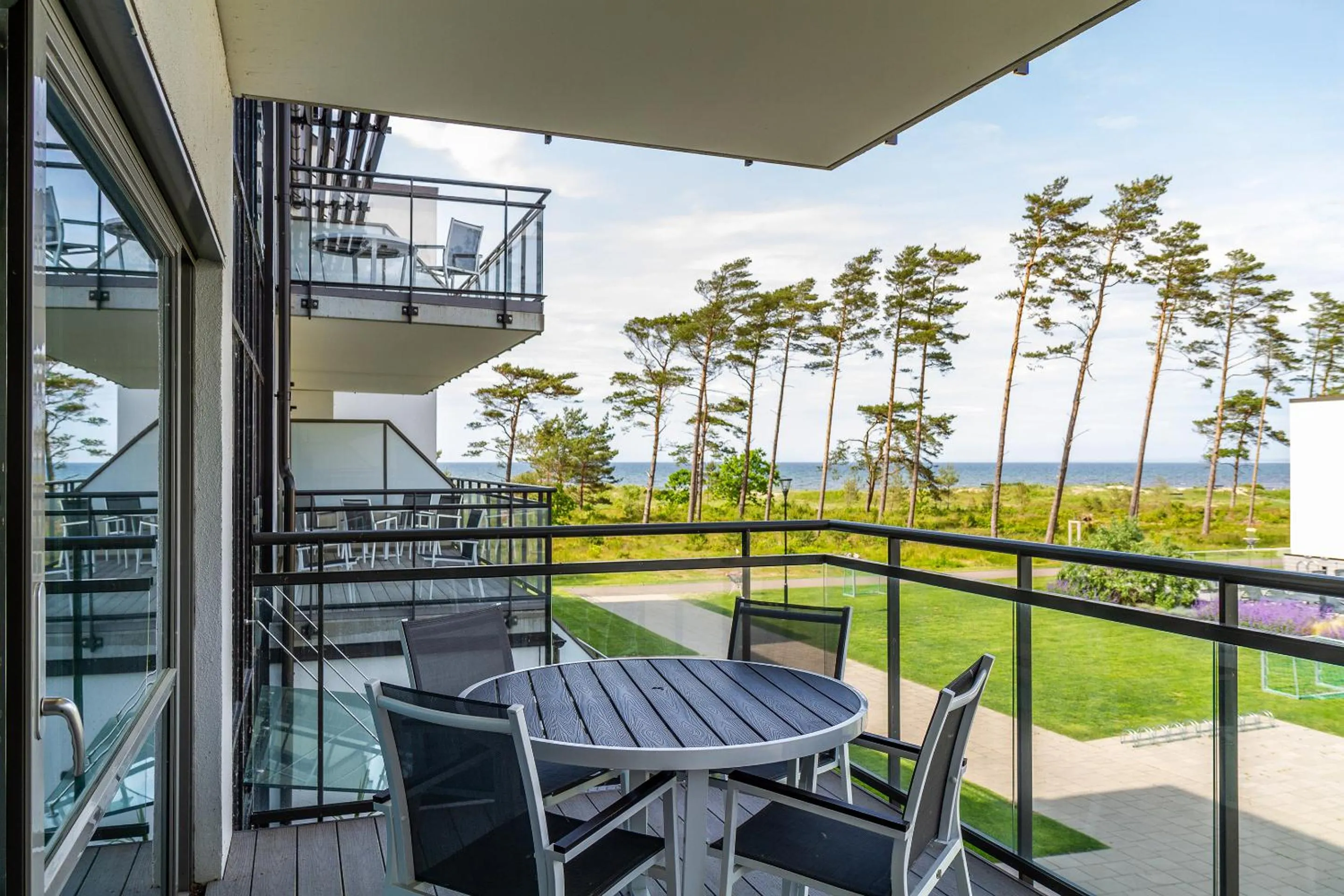 Balcony/Terrace in Hotel Riviera Strand
