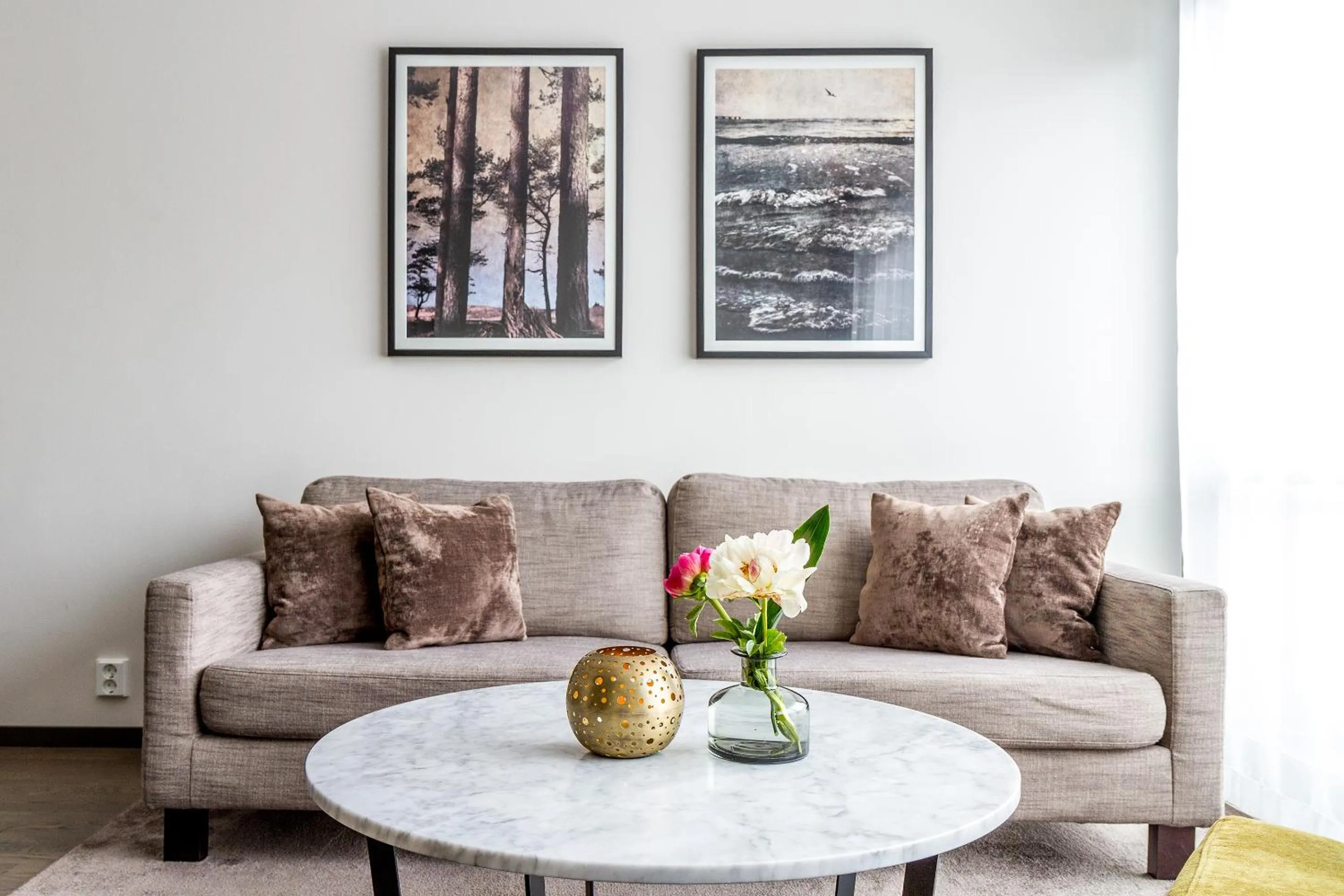 Living room in Hotel Riviera Strand