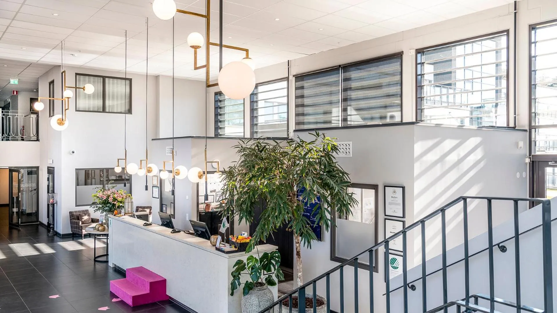 Lobby or reception in Hotel Riviera Strand