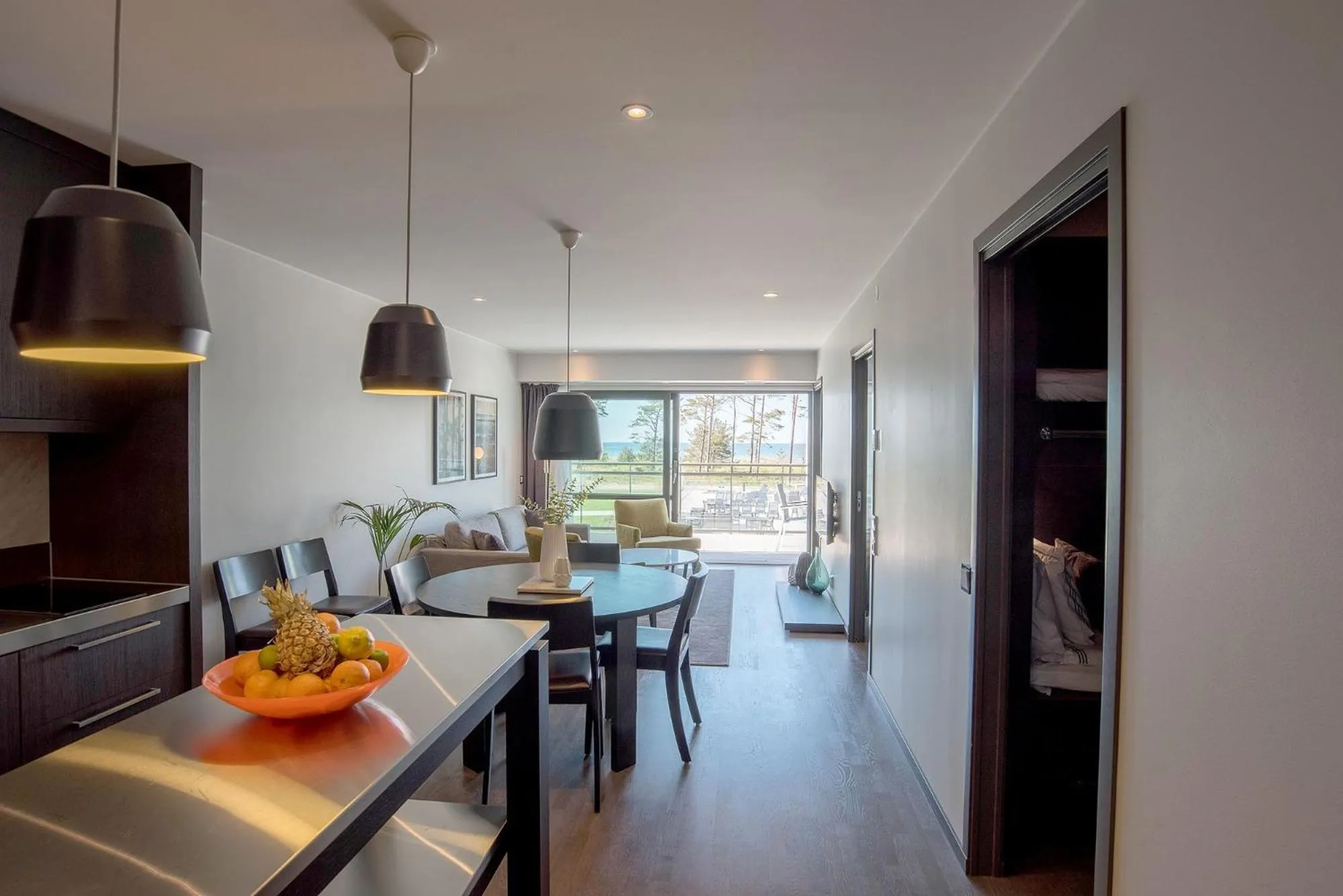 Kitchen or kitchenette in Hotel Riviera Strand