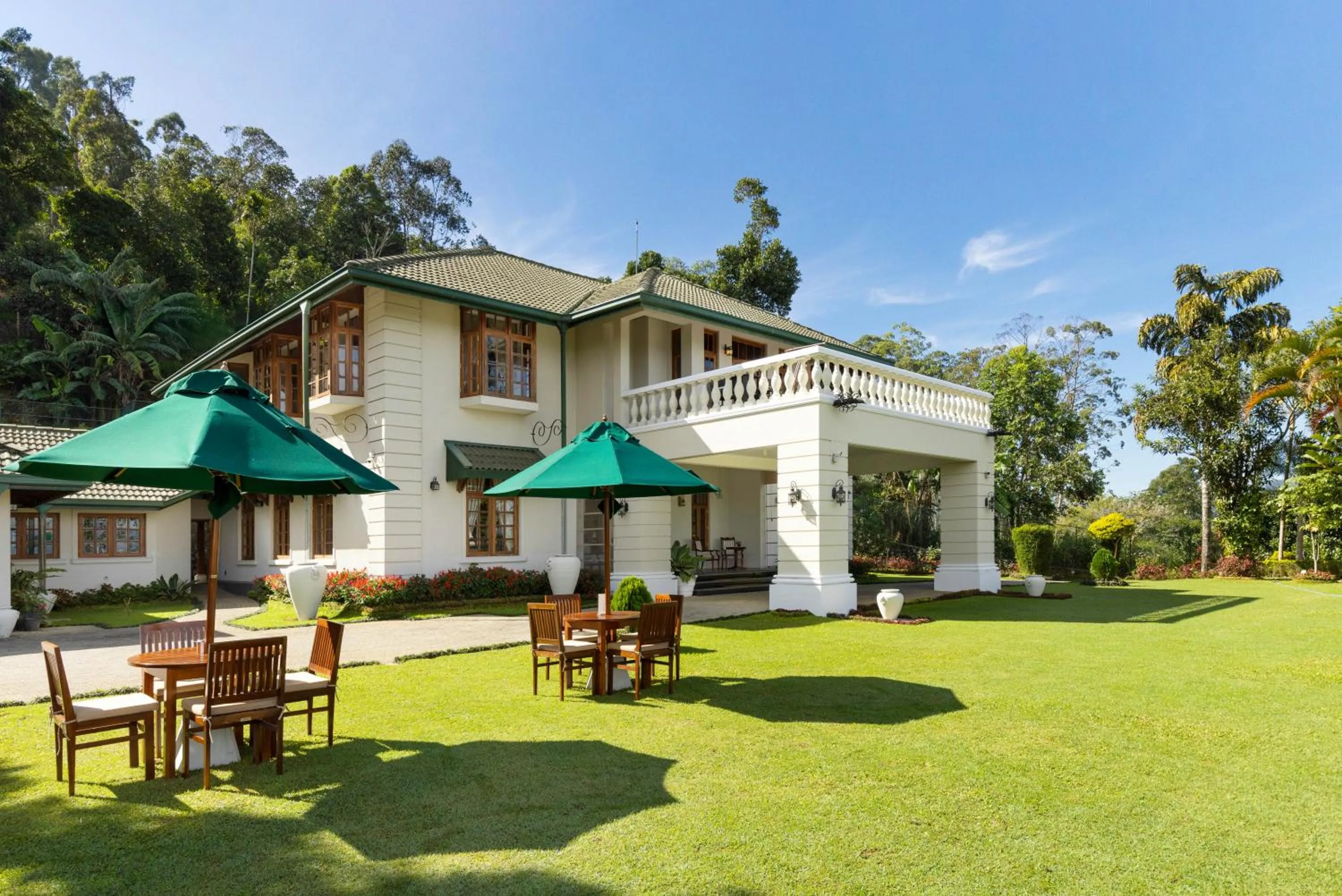 Garden view in Manor House Bandarawela By Seven Angels