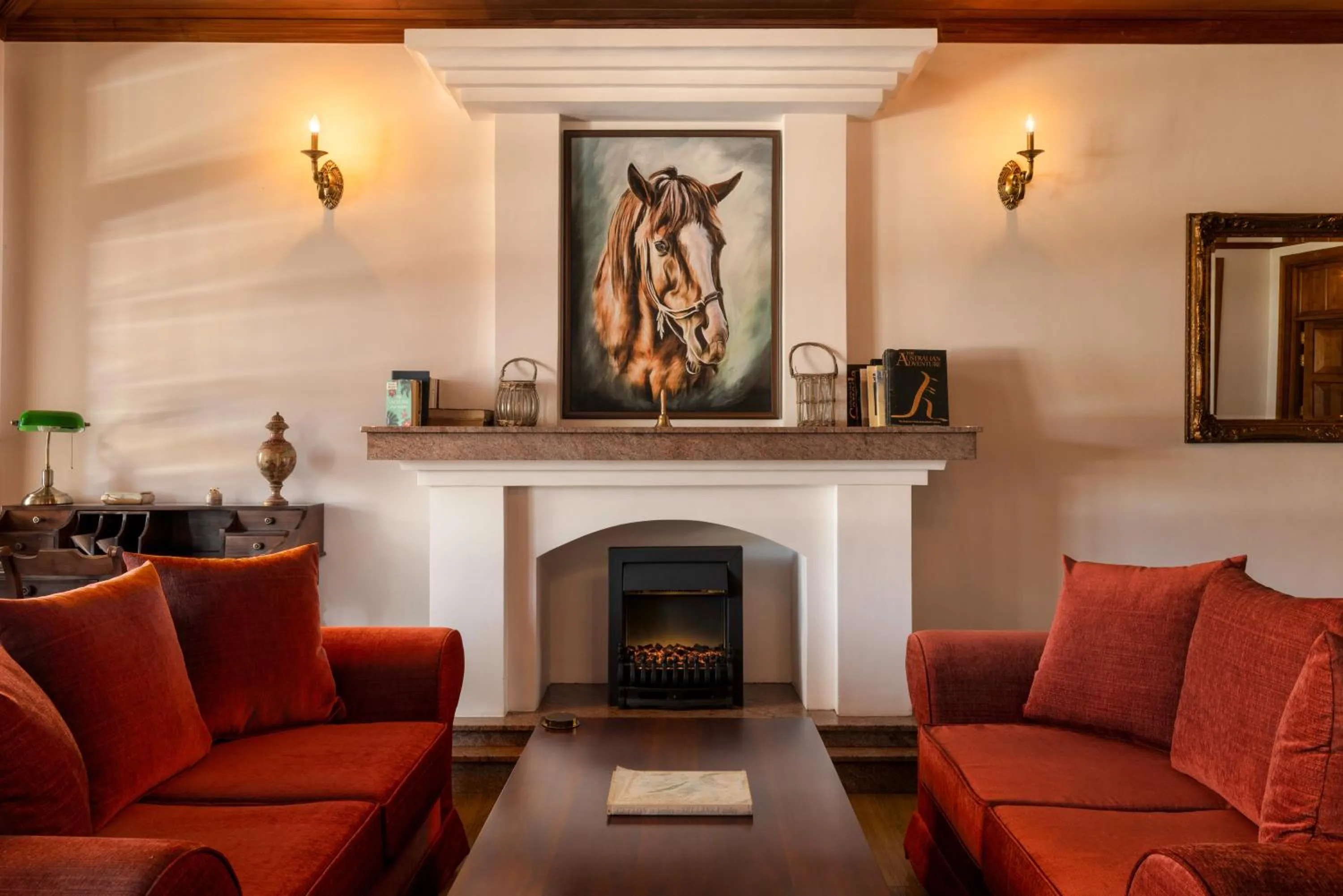 fireplace in Manor House Bandarawela By Seven Angels