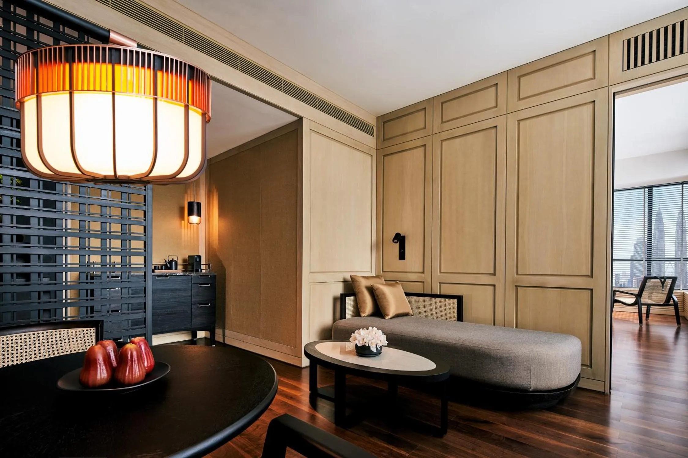 Seating area in The RuMa Hotel and Residences