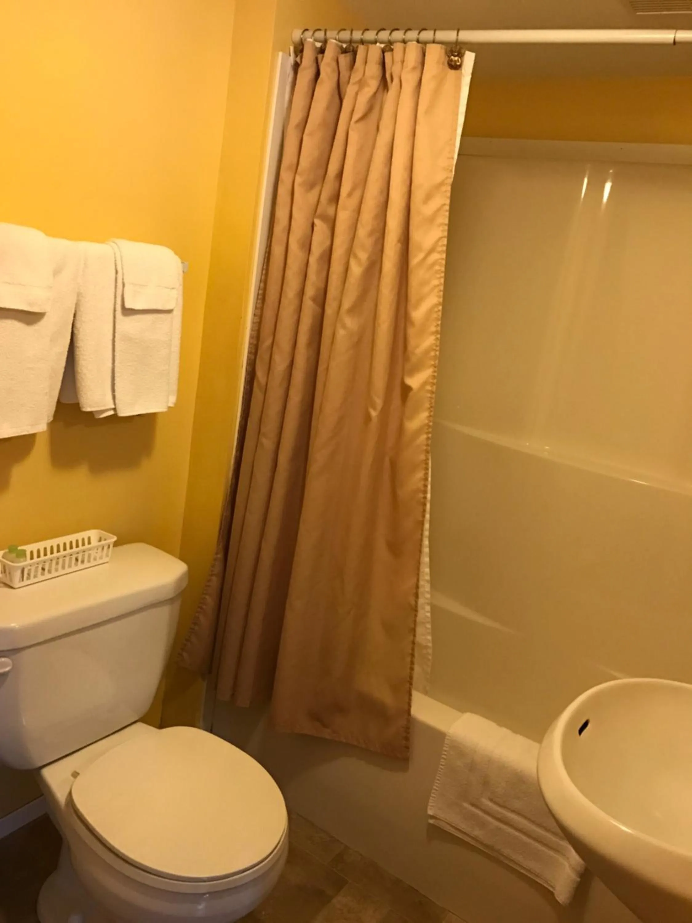 Bathroom in Mackenzie Motel & Cottages