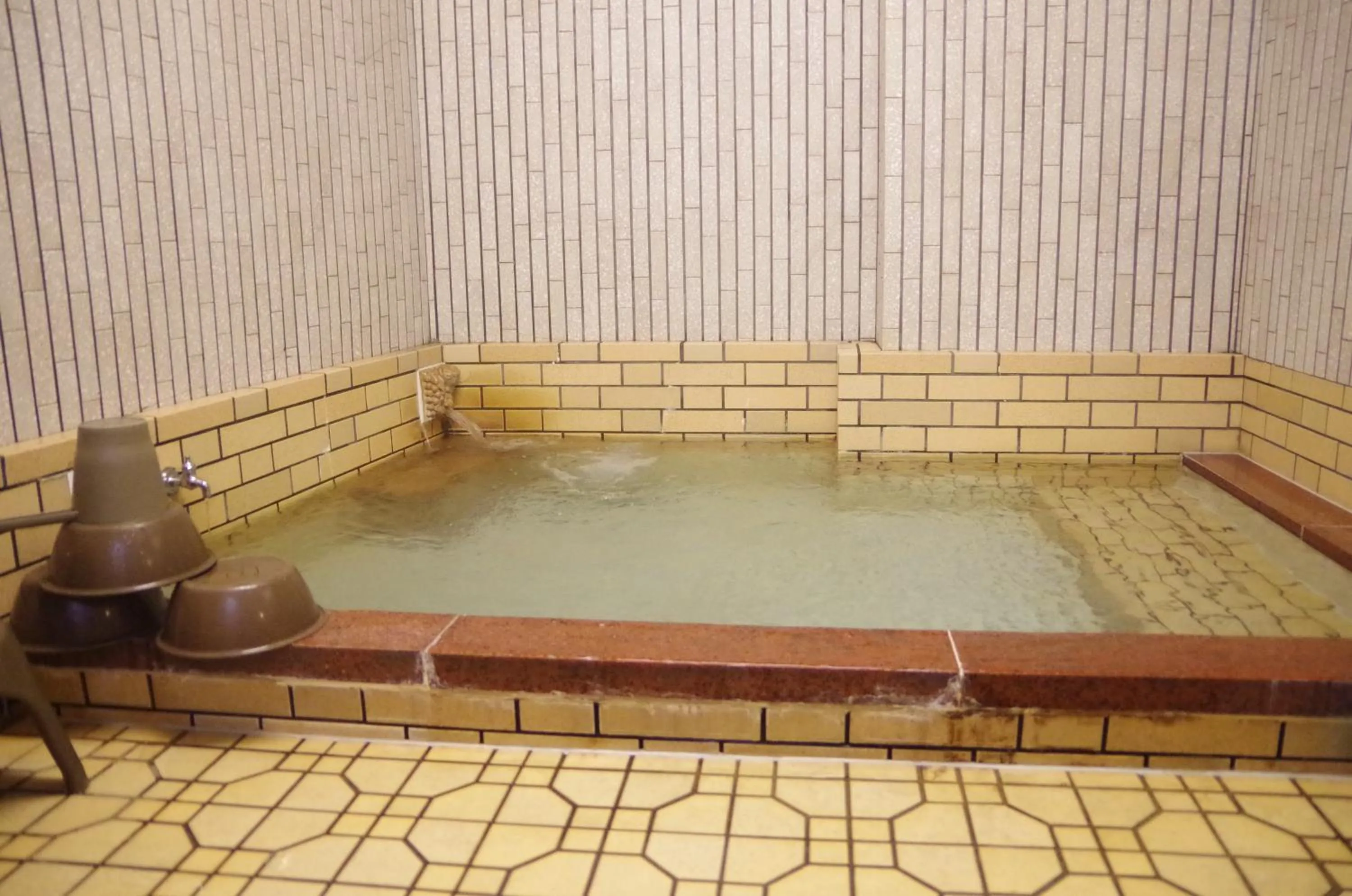 Hot Spring Bath in Ryoso Chatani