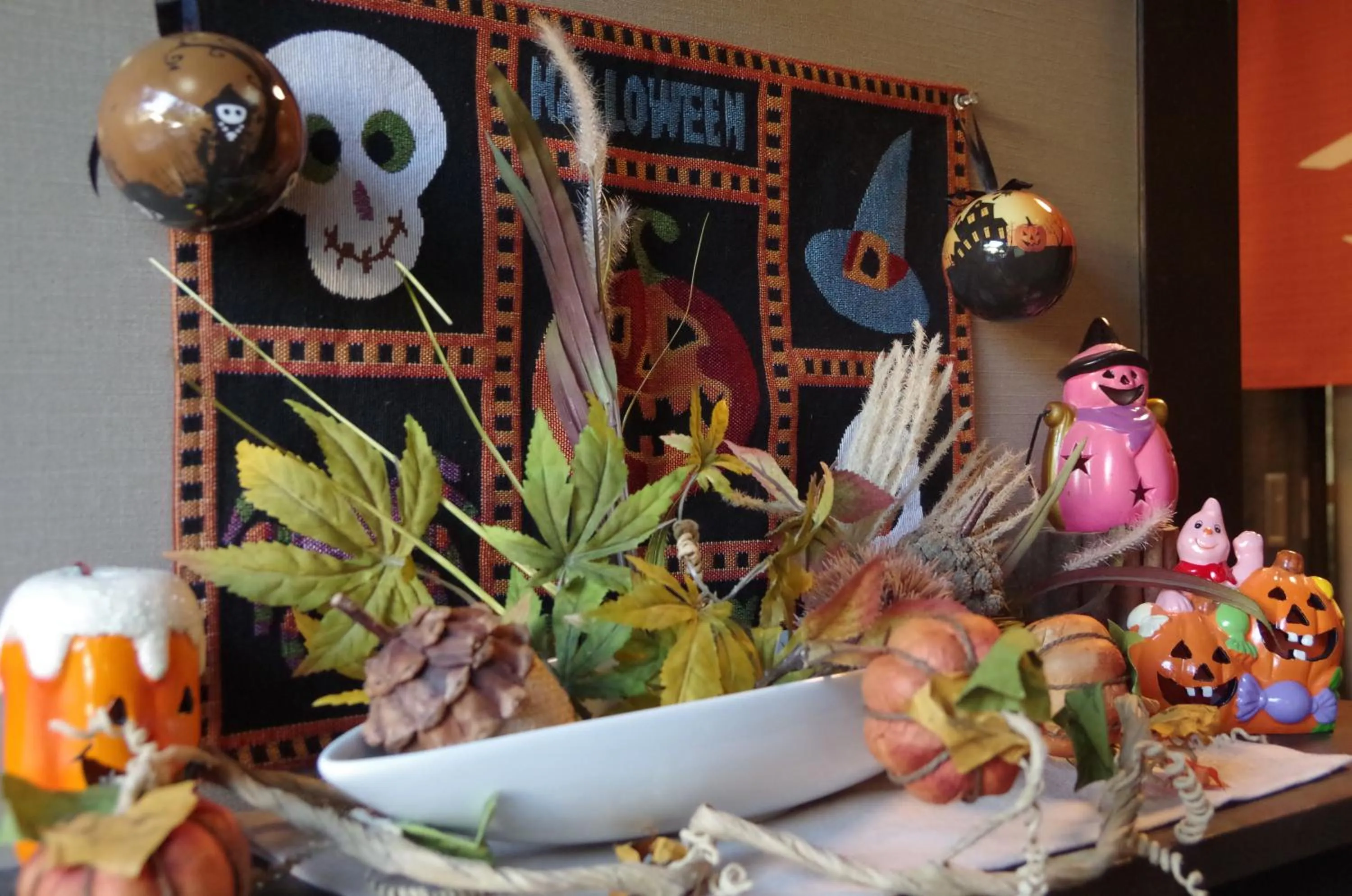 Decorative detail in Ryoso Chatani