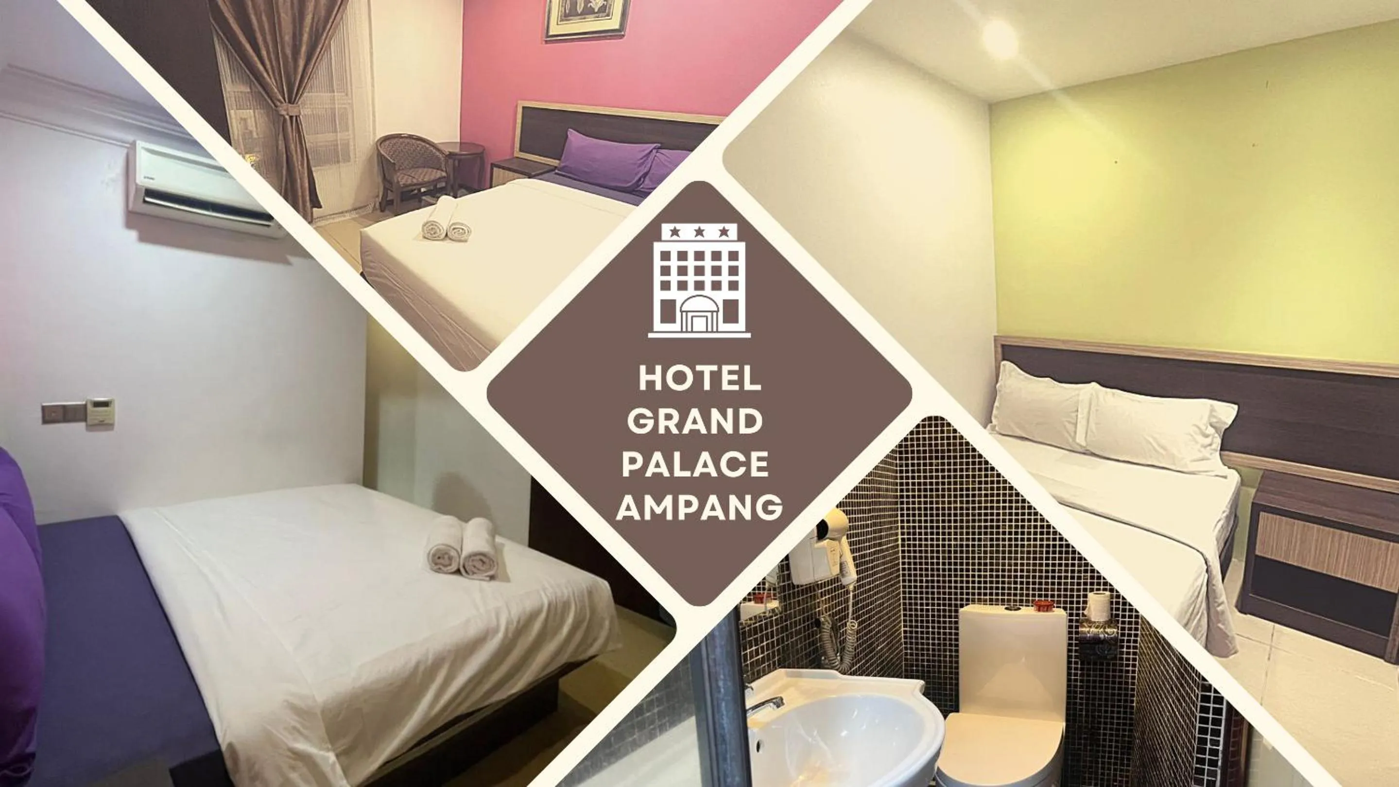 Area and facilities, Bed in Hotel Grand Palace Ampang
