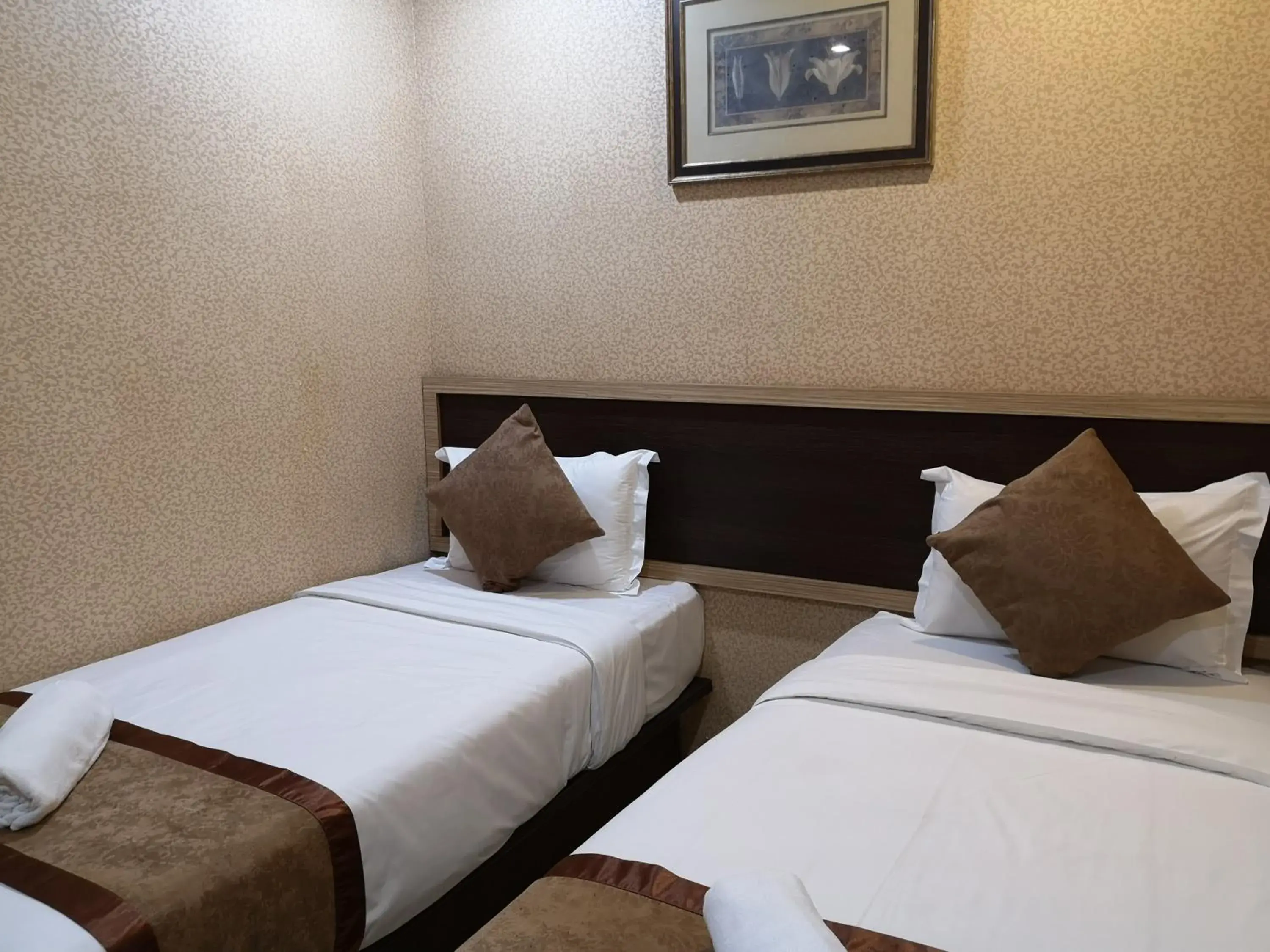 Bed in Hotel Grand Palace Ampang