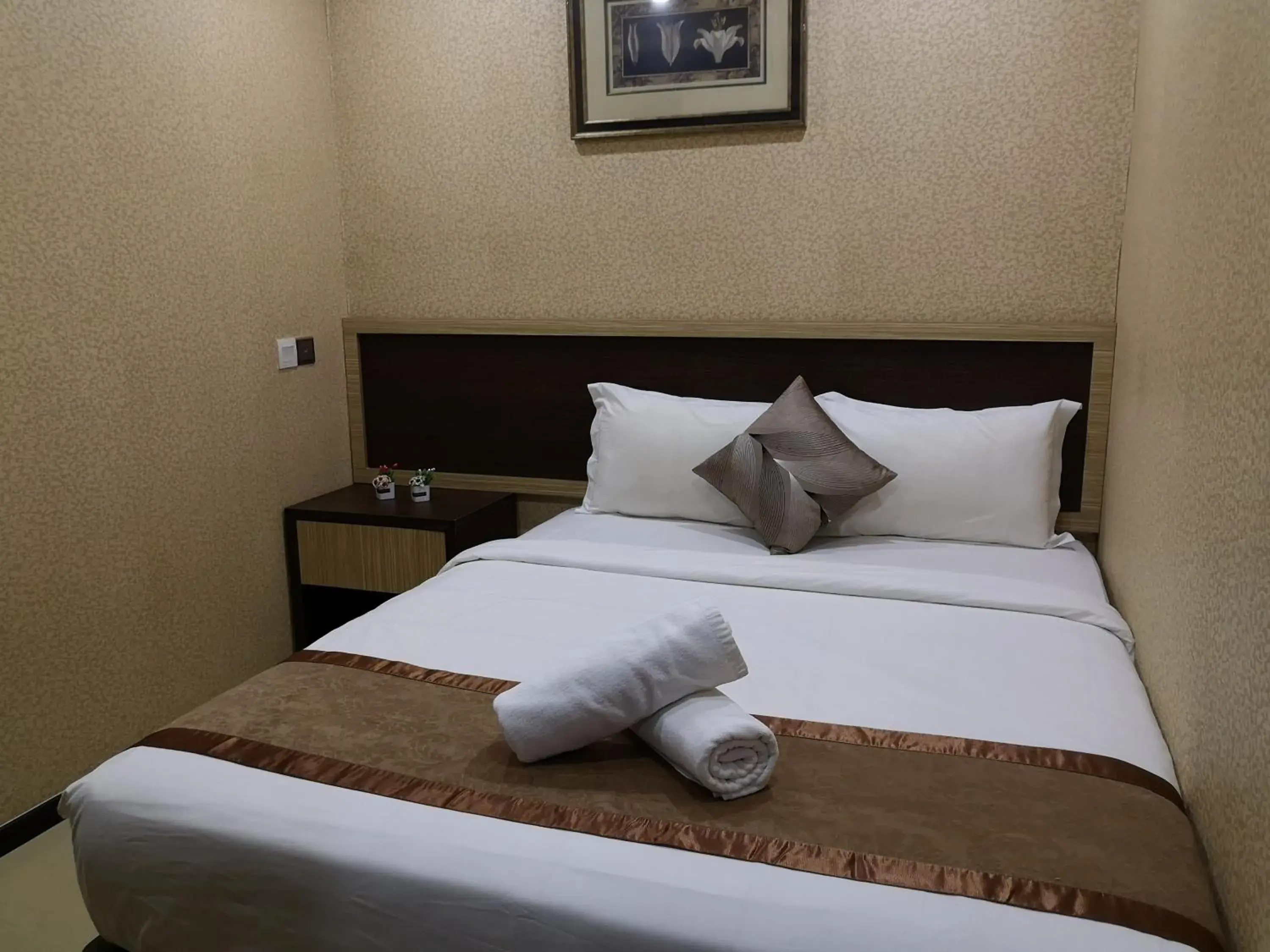 Bed in Hotel Grand Palace Ampang