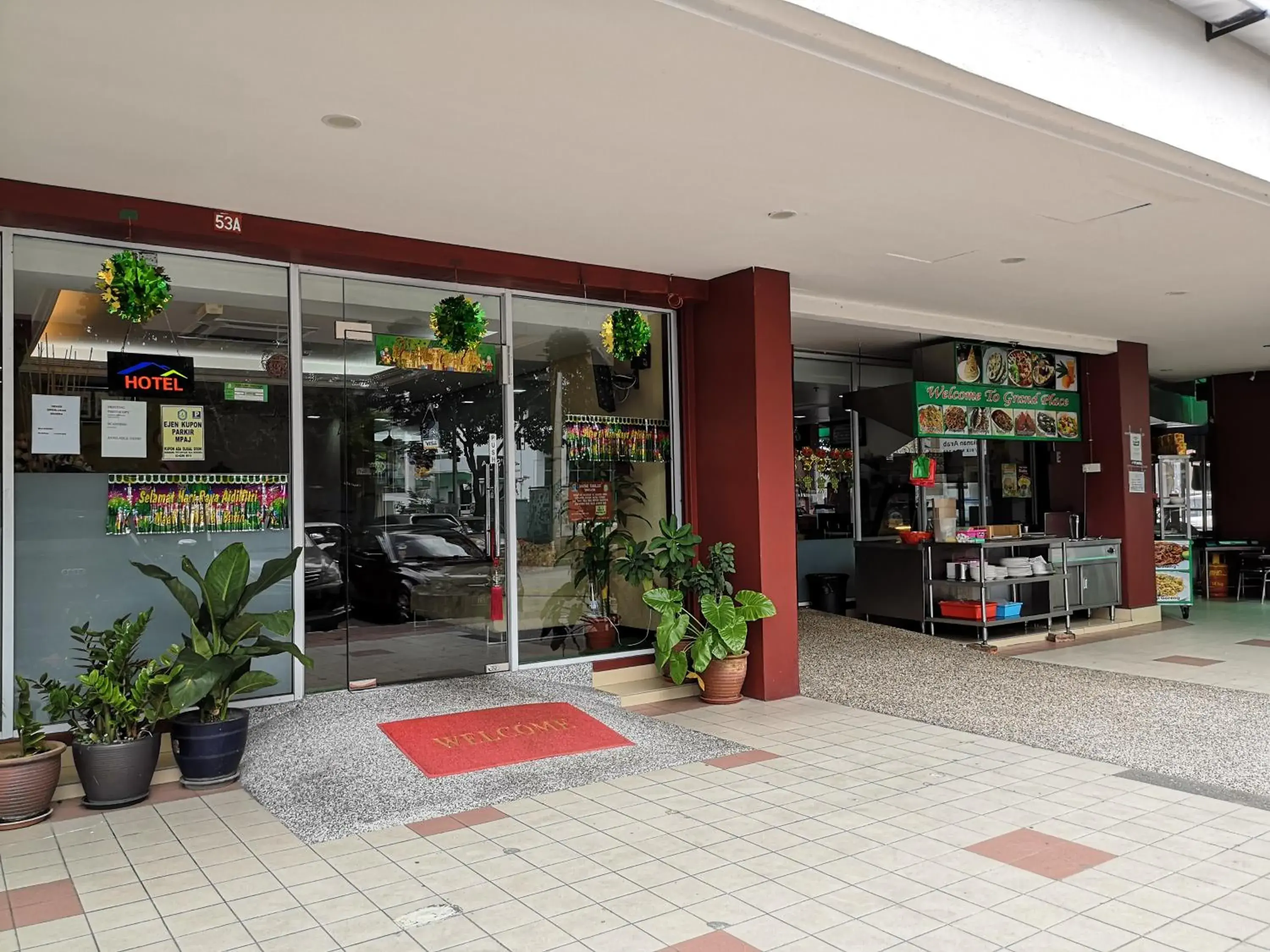 Facade/entrance in Hotel Grand Palace Ampang