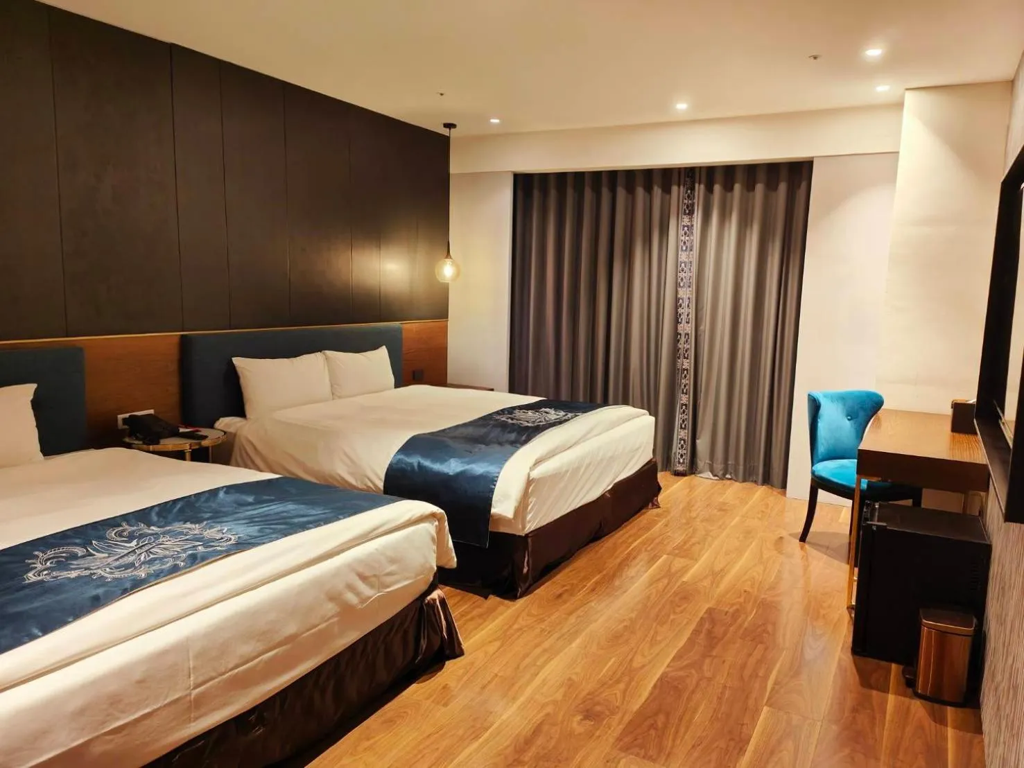 Bed in Saint Art Hotel