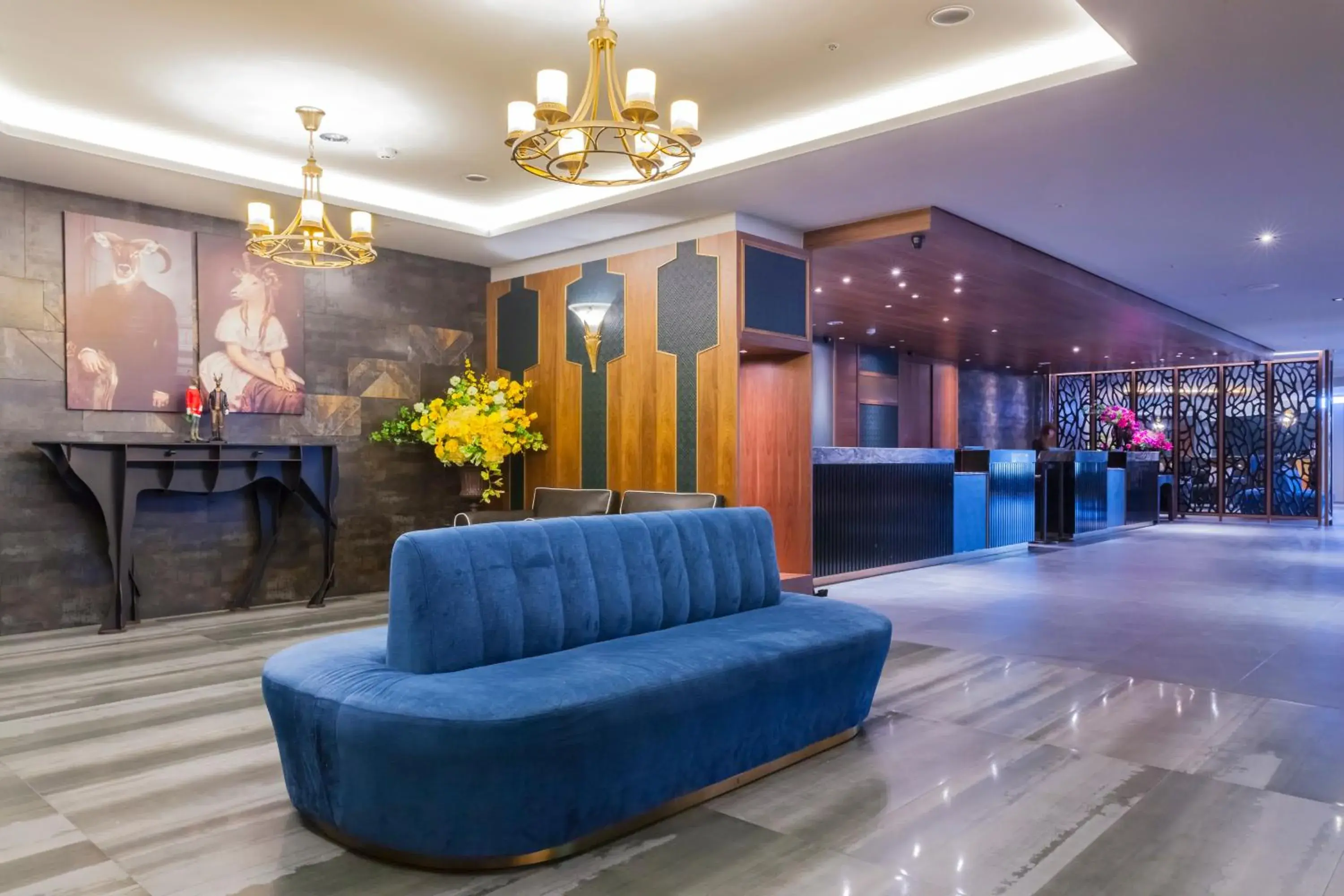 Lobby or reception in Saint Art Hotel Lobby or reception in Saint Art Hotel