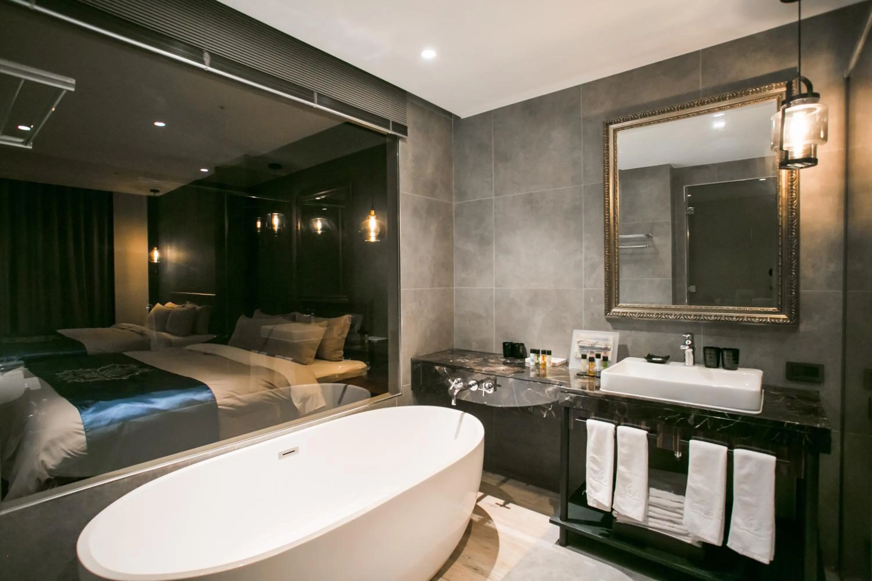 Bathroom in Saint Art Hotel