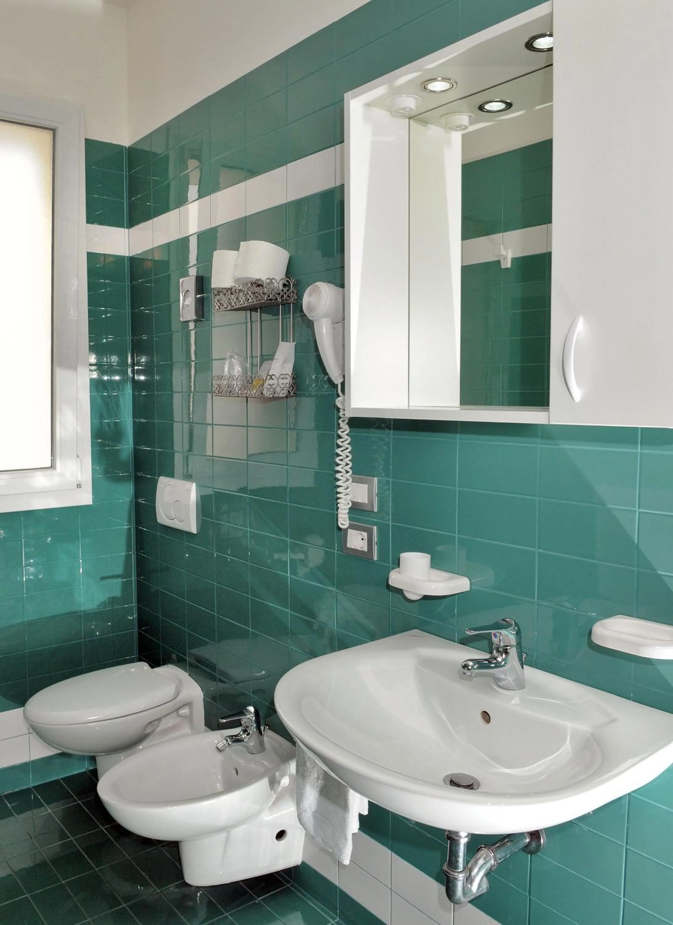 Bathroom in Hotel Raffaello