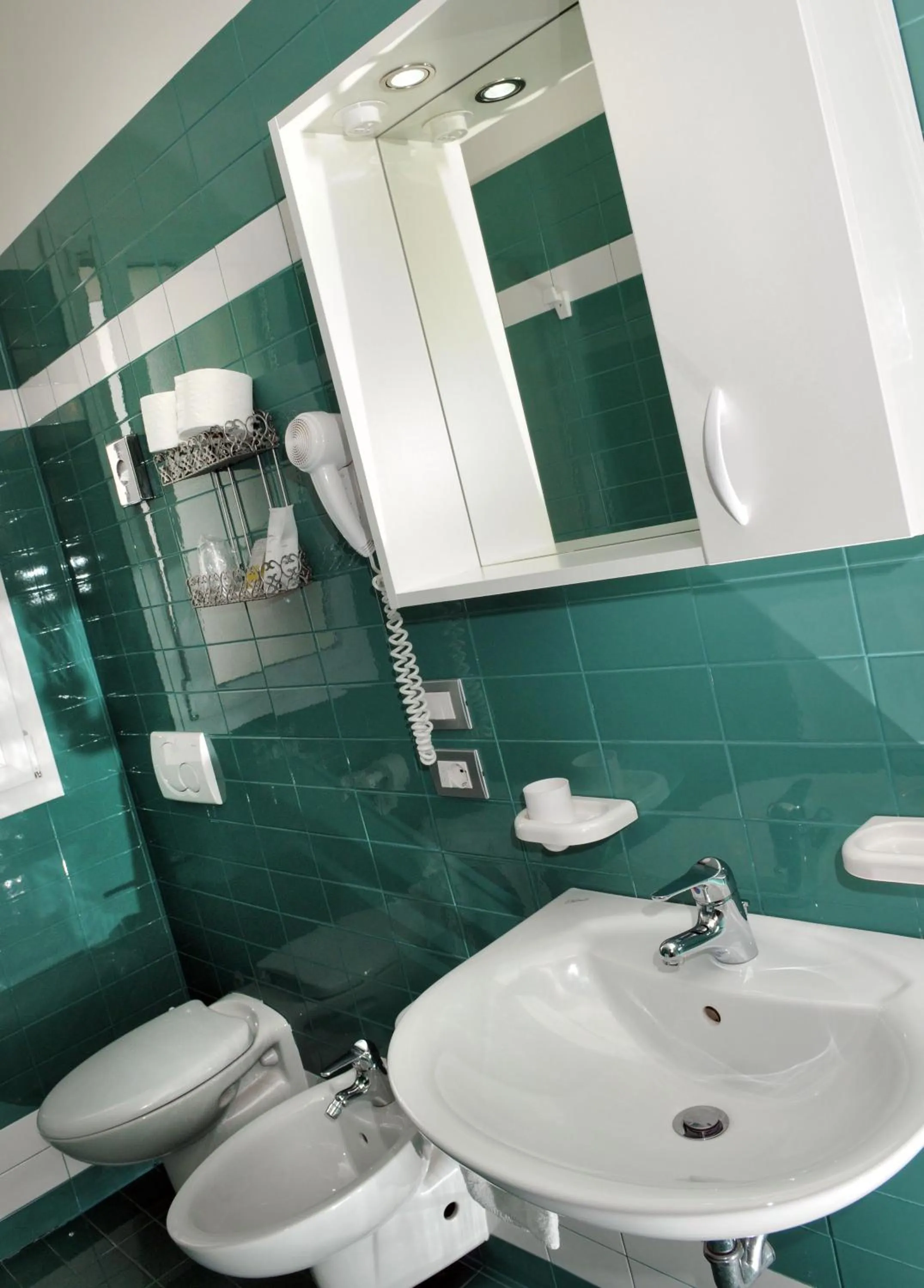 Bathroom in Hotel Raffaello