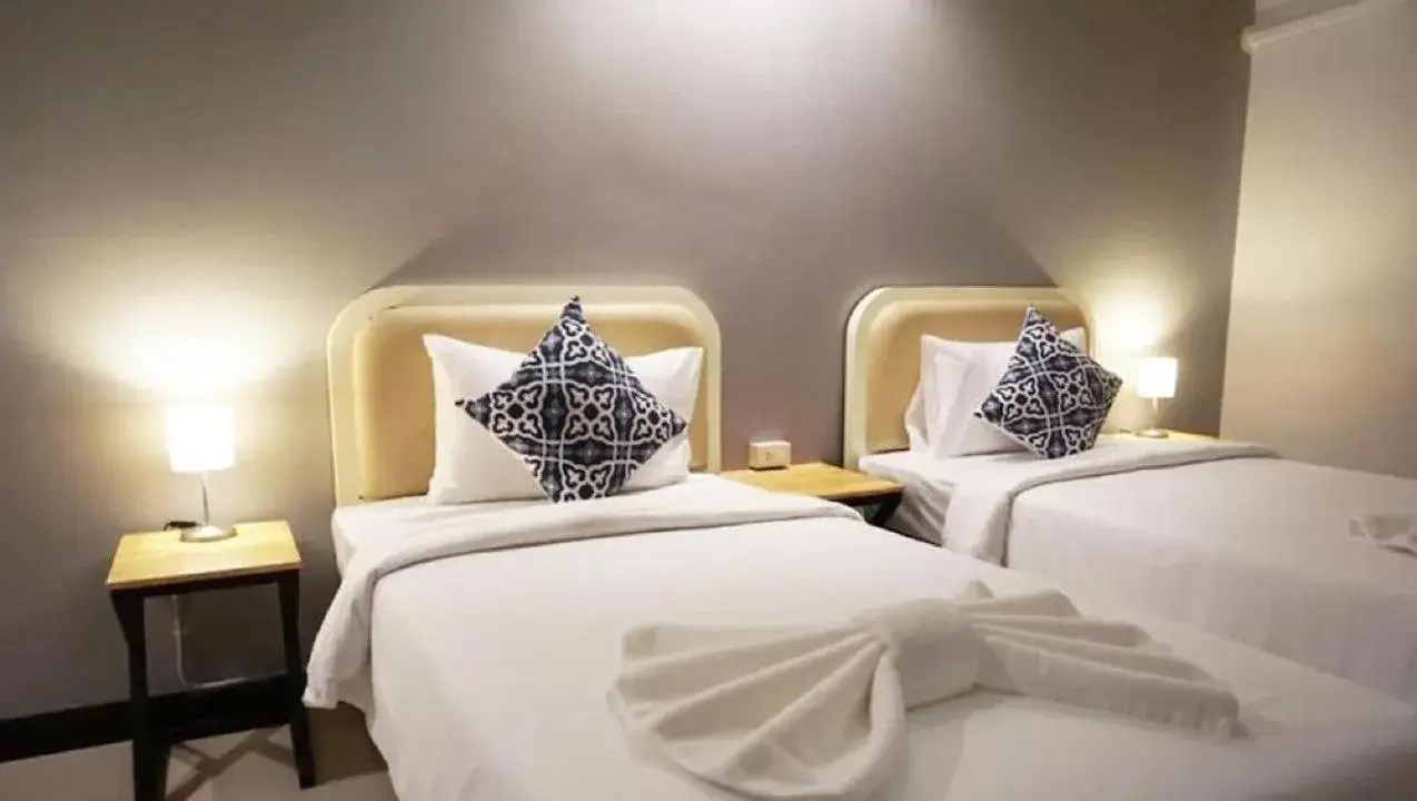 Bed in The Moon Night Ao Nang Hotel Bed in The Moon Night Ao Nang Hotel