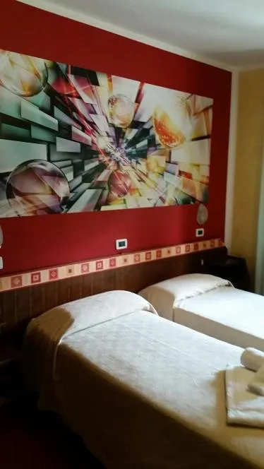 Bed in Hotel Rosa Serenella