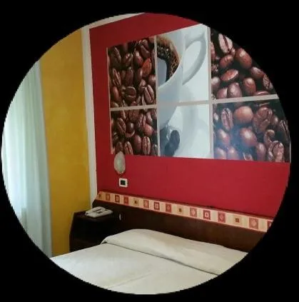 Bed in Hotel Rosa Serenella