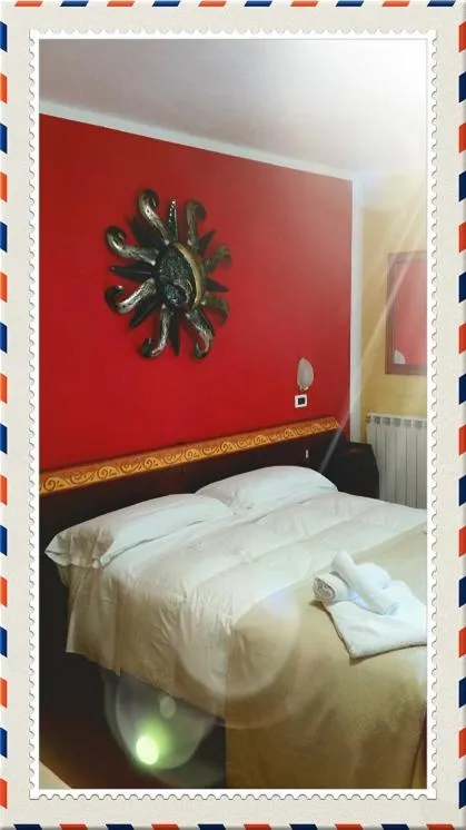 Bed in Hotel Rosa Serenella