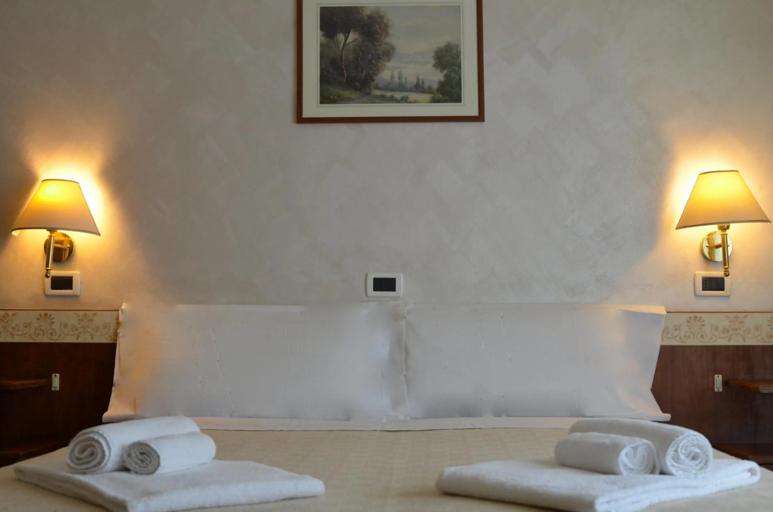 Bed in Hotel Rosa Serenella