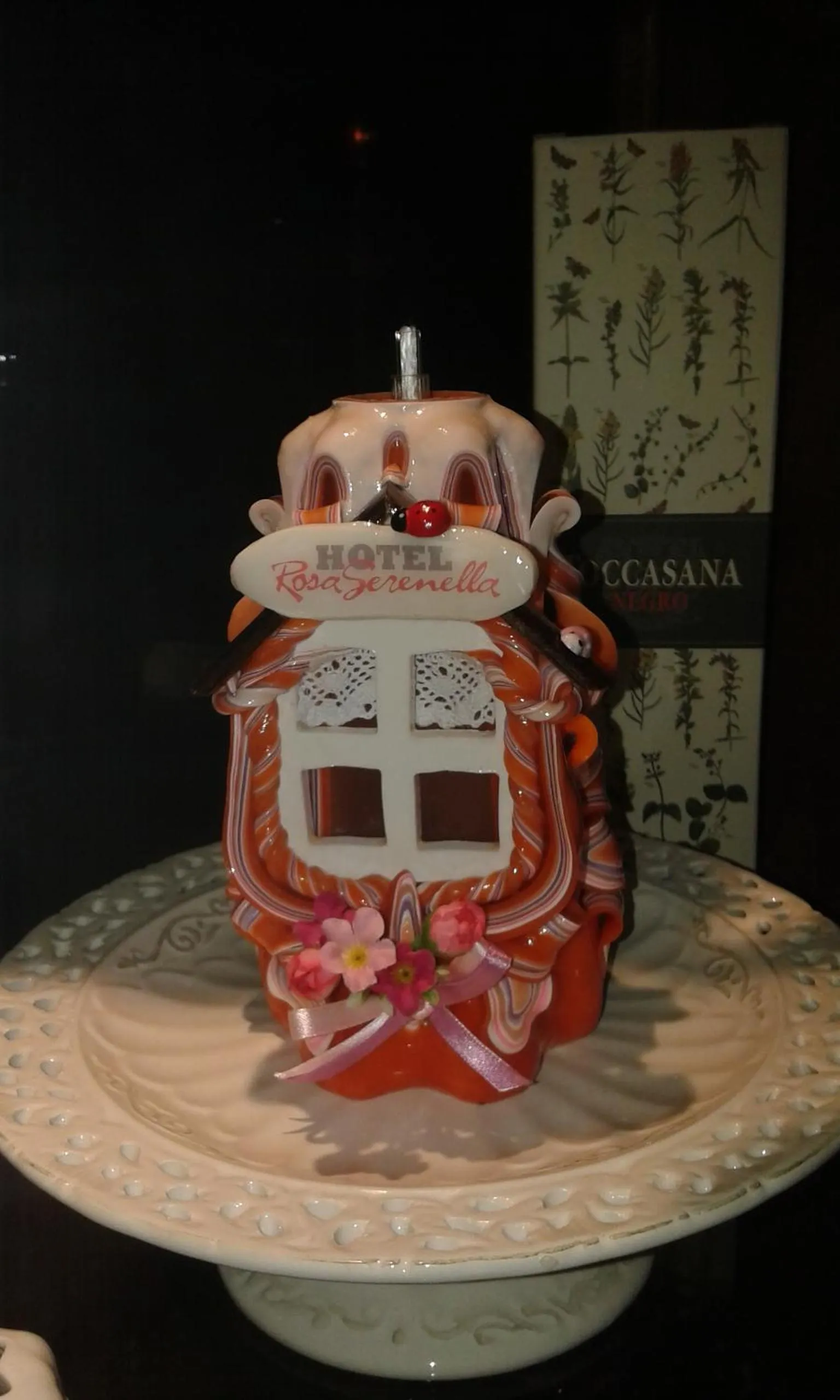 Decorative detail in Hotel Rosa Serenella